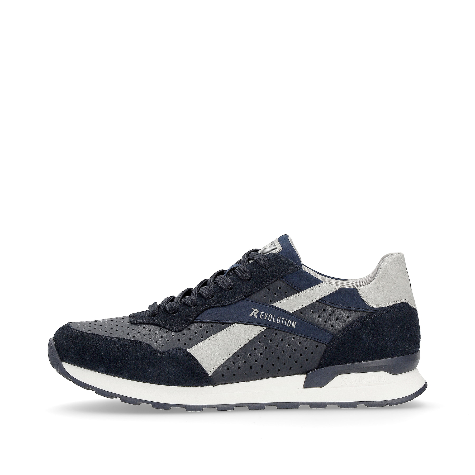 Rieker EVOLUTION Herren Sneaker dark-blue dusty-grey