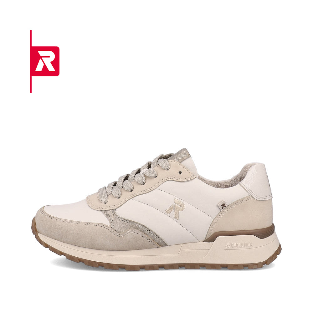 Rieker EVOLUTION Damen Sneaker creme-beige snow