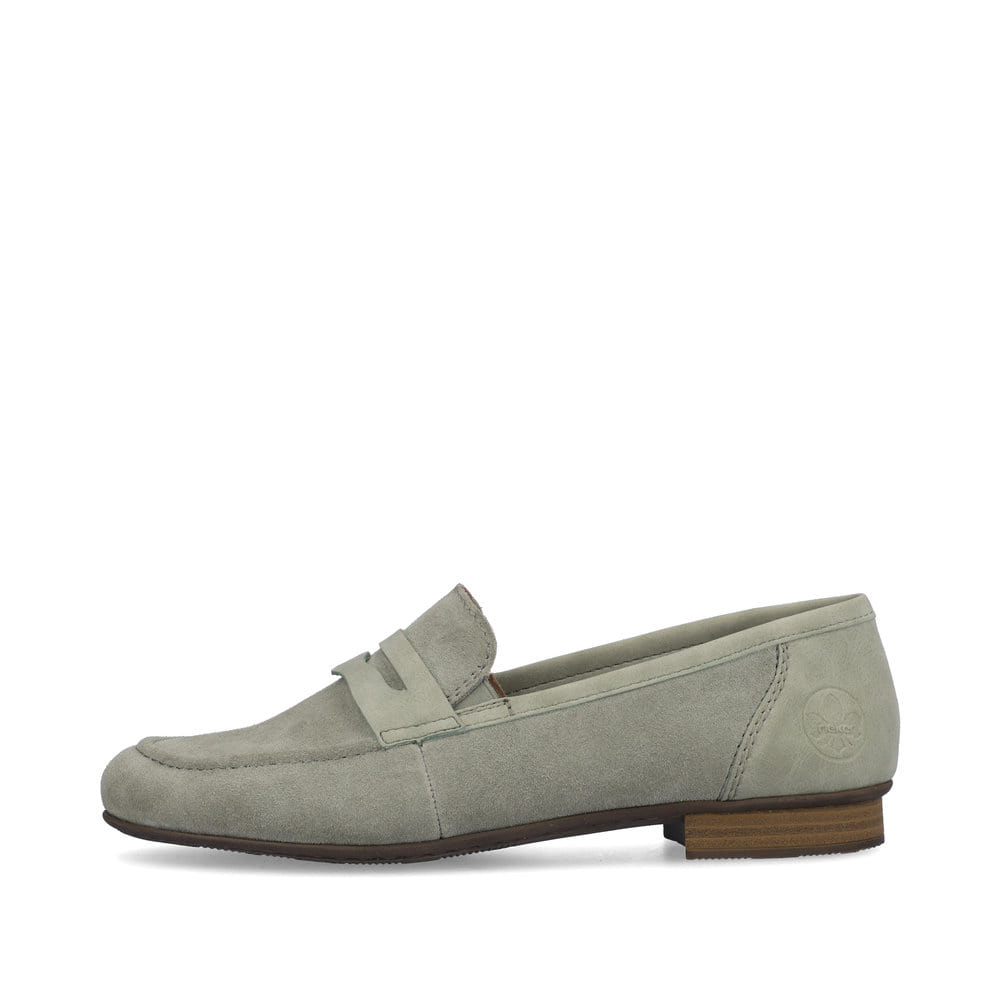 Rieker Damen Loafers mintgrün