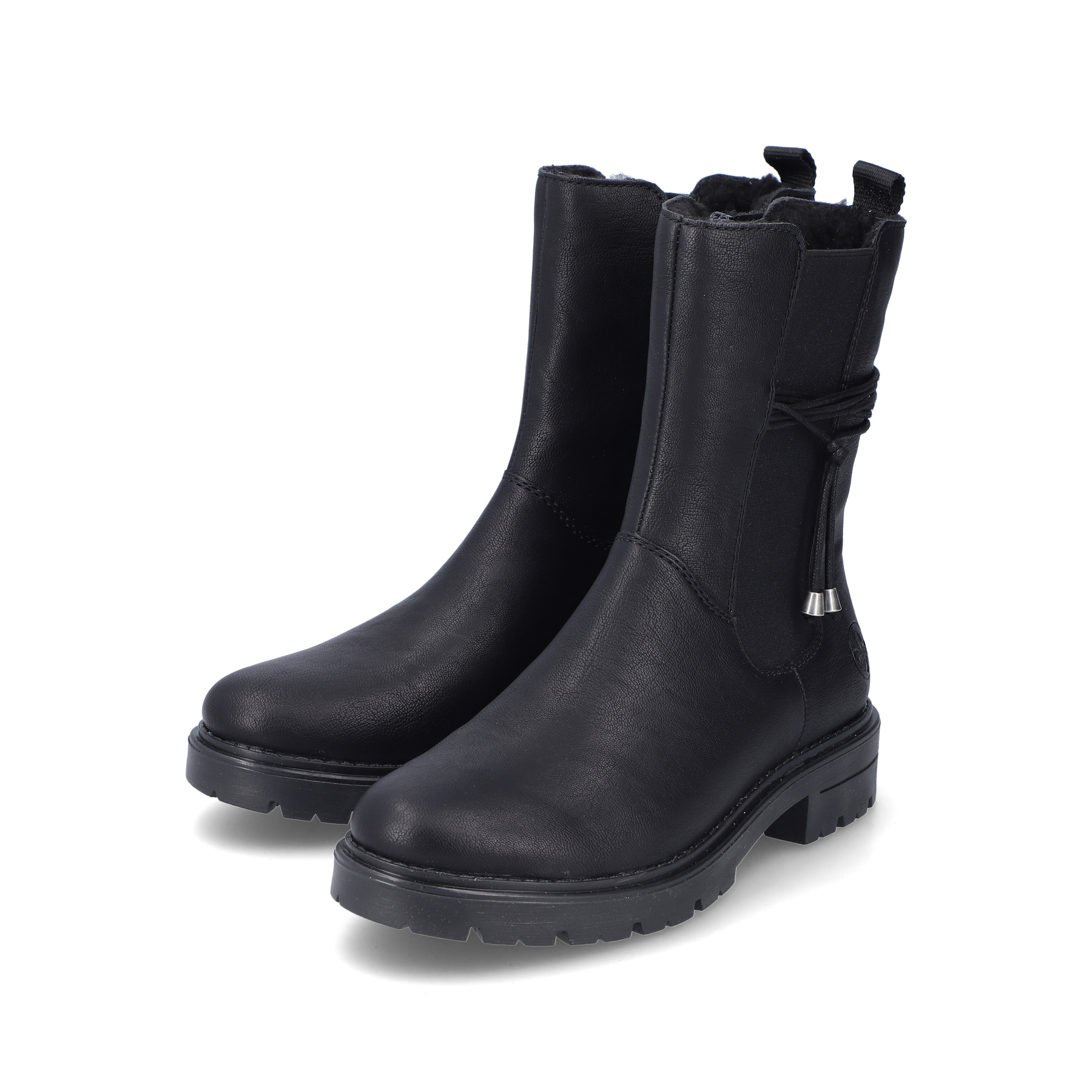 Rieker Damen Kurzstiefel tiefschwarz