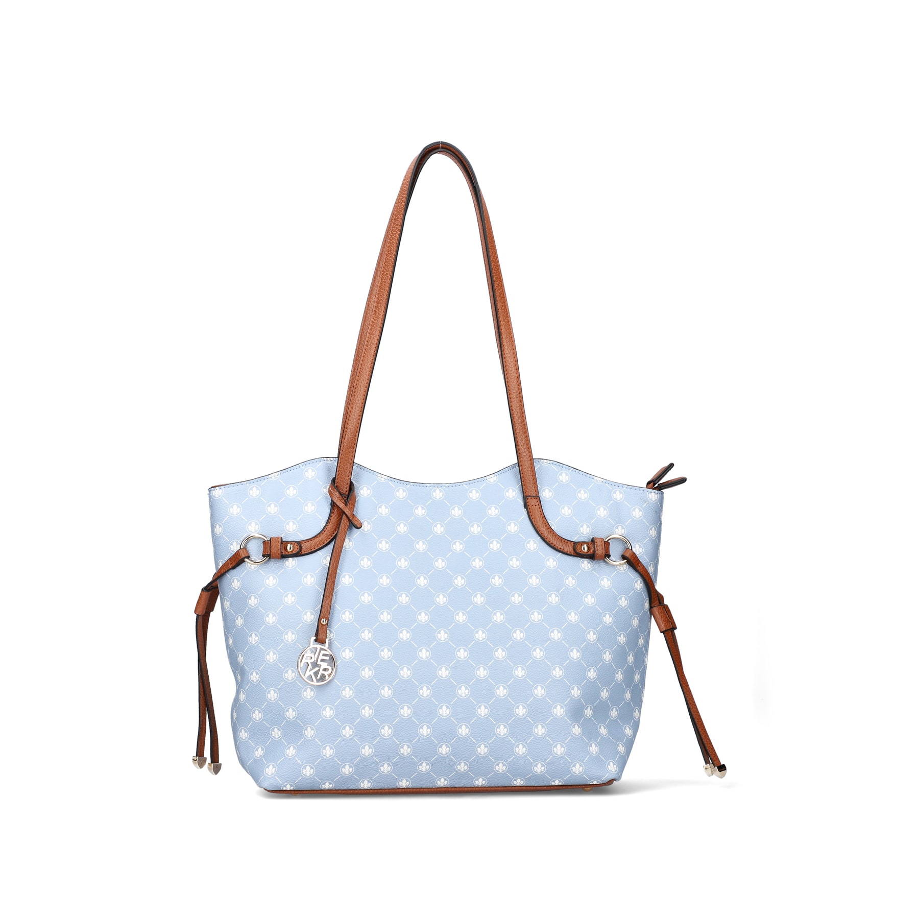 Rieker Damen Shopper himmelblau