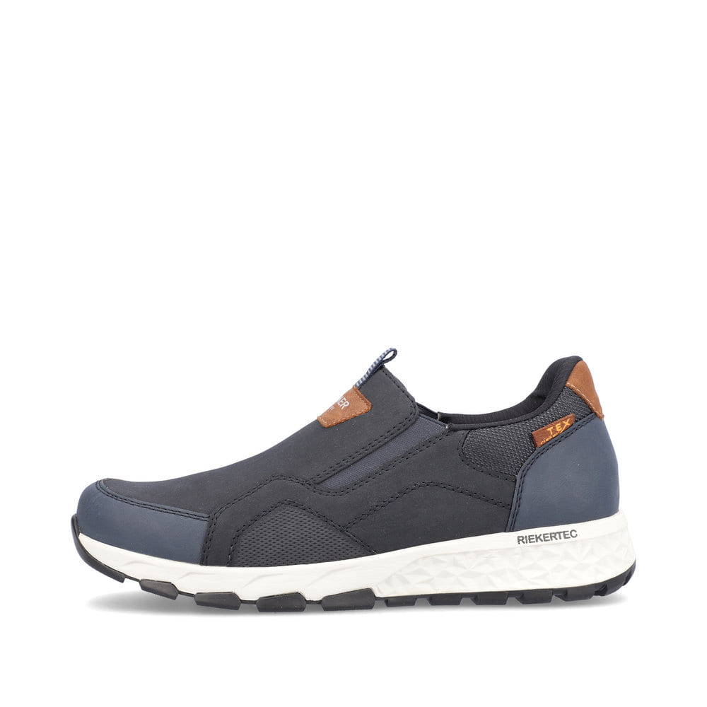 Rieker Herren Slipper marineblau