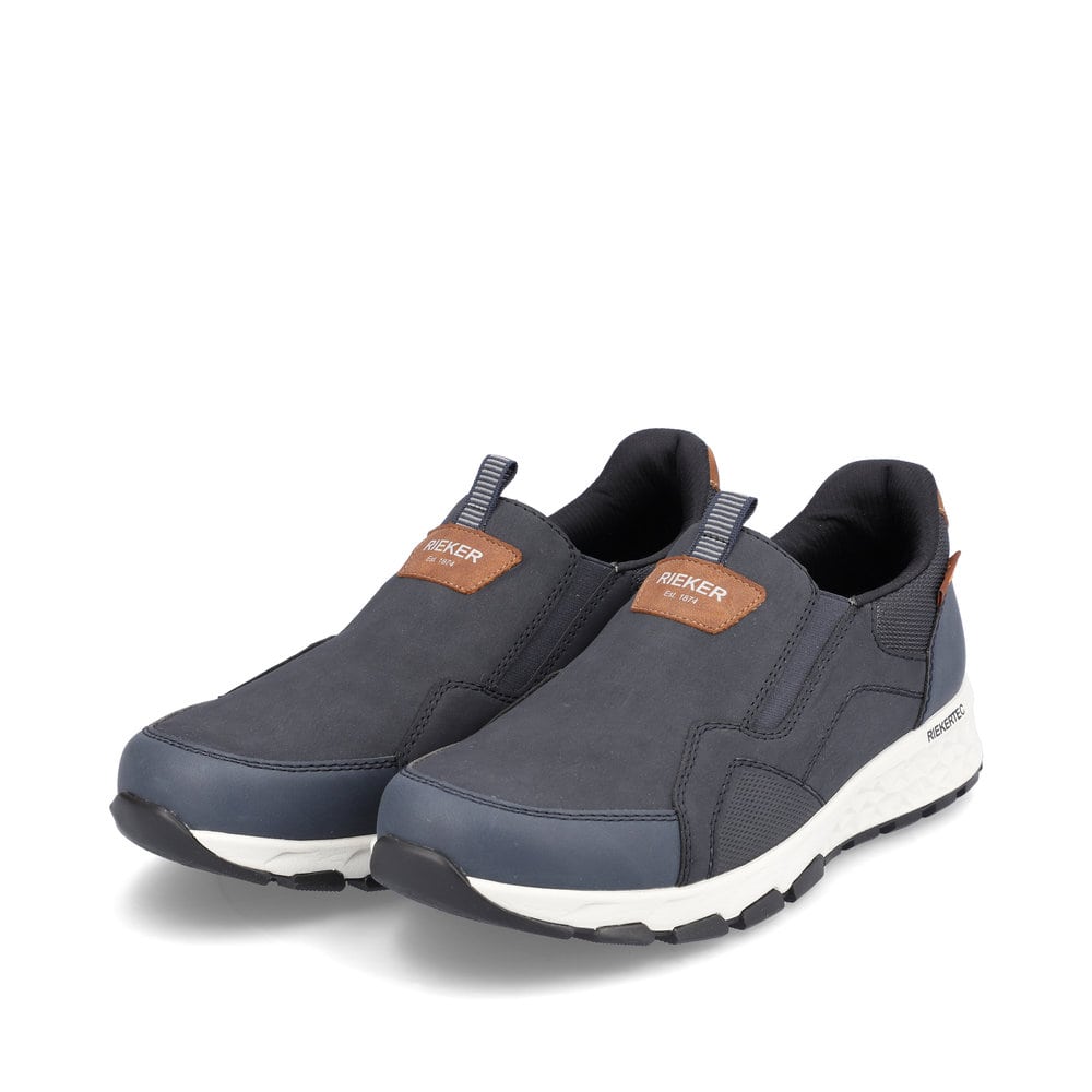 Rieker Herren Slipper marineblau