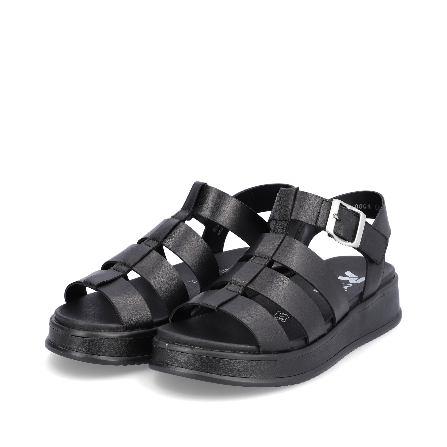 Rieker EVOLUTION Damen Riemchensandalen night black