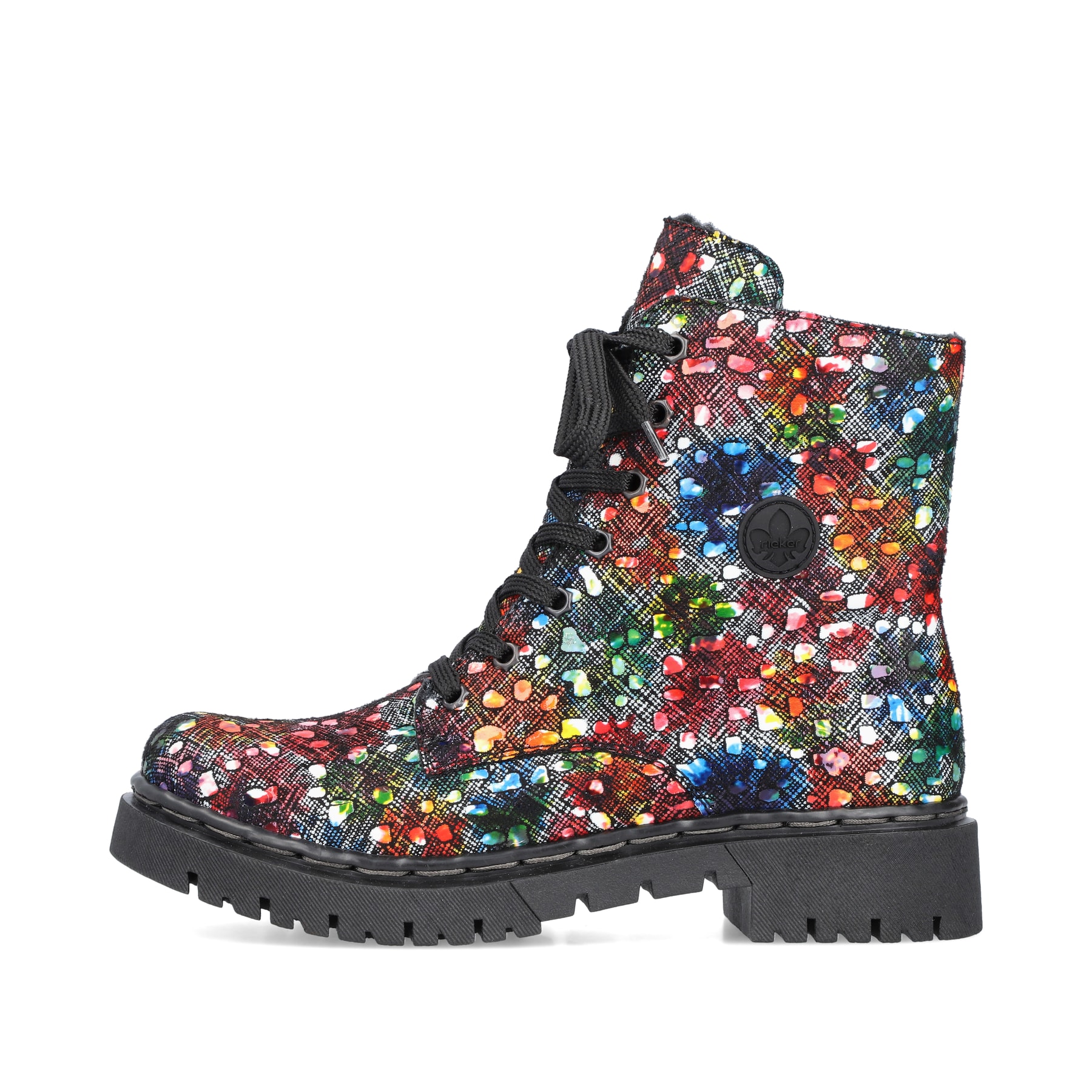 Rieker Damen Schnürstiefel multi