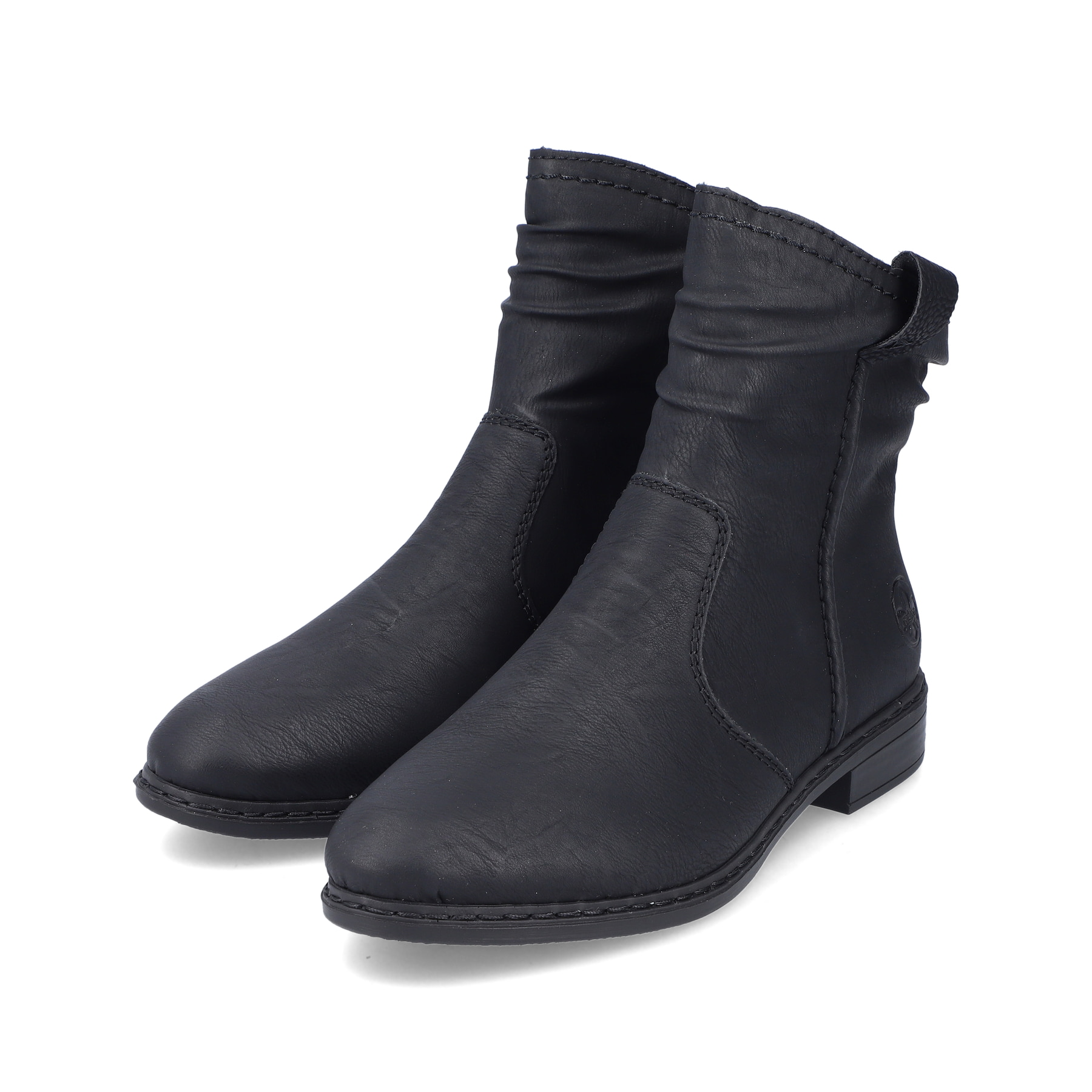 Rieker Damen Stiefeletten asphaltschwarz