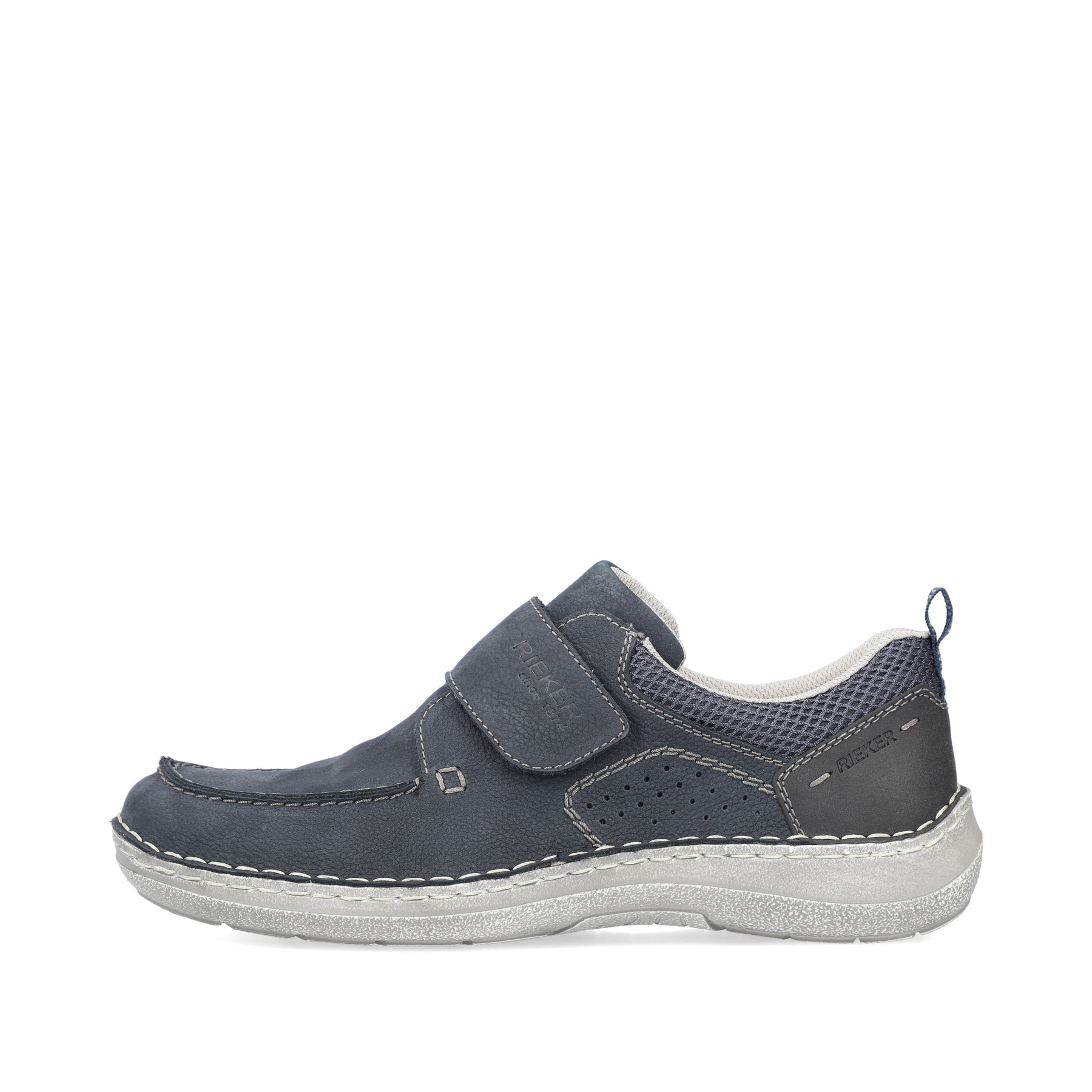 Rieker Herren Slipper schieferblau