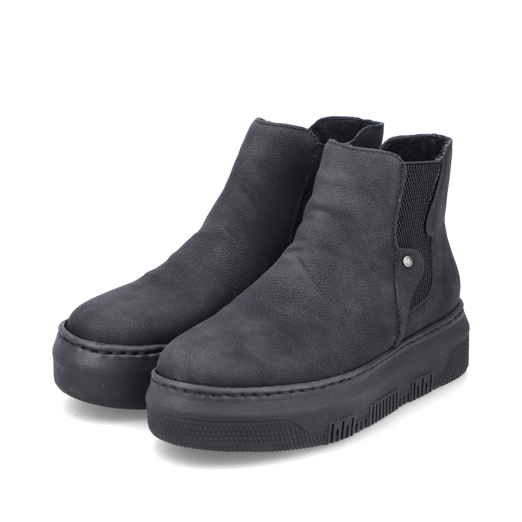 Rieker Damen Chelsea Boots tiefschwarz