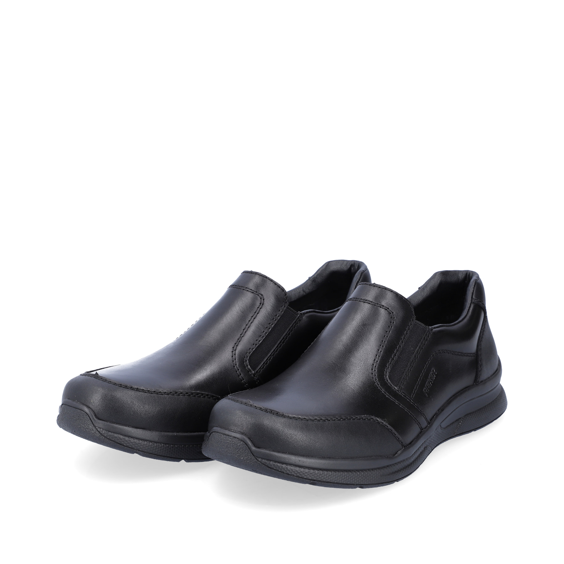 Rieker Herren Slipper nachtschwarz
