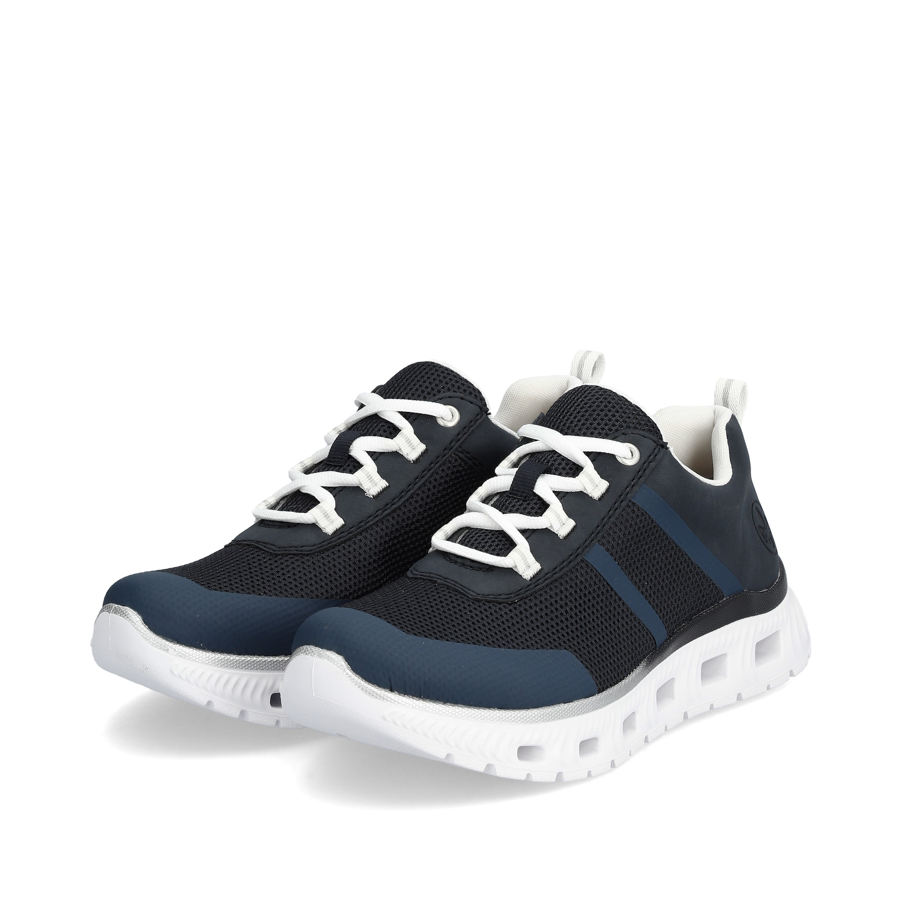 Rieker Damen Sneaker stahlblau