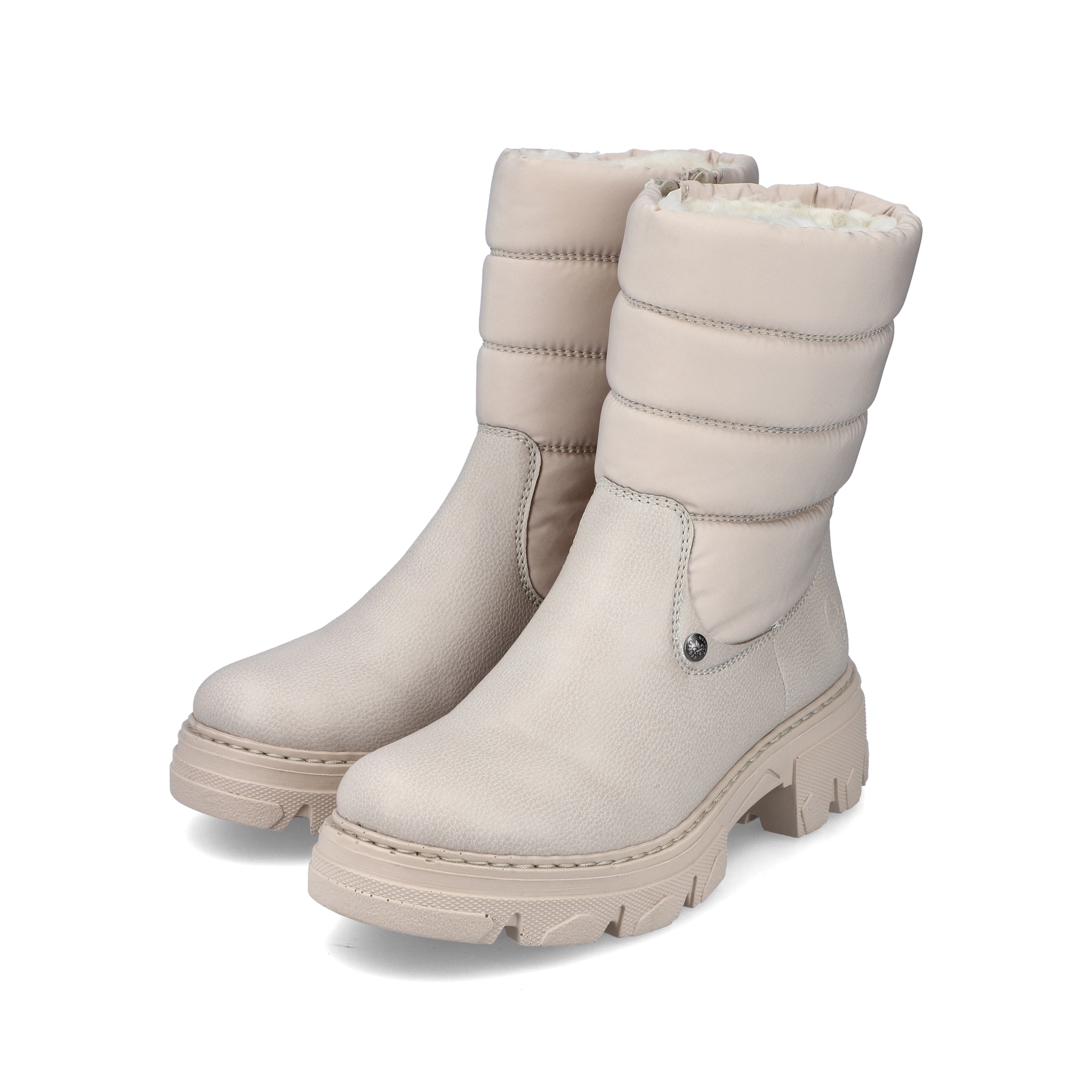 Rieker Damen Kurzstiefel vanillebeige