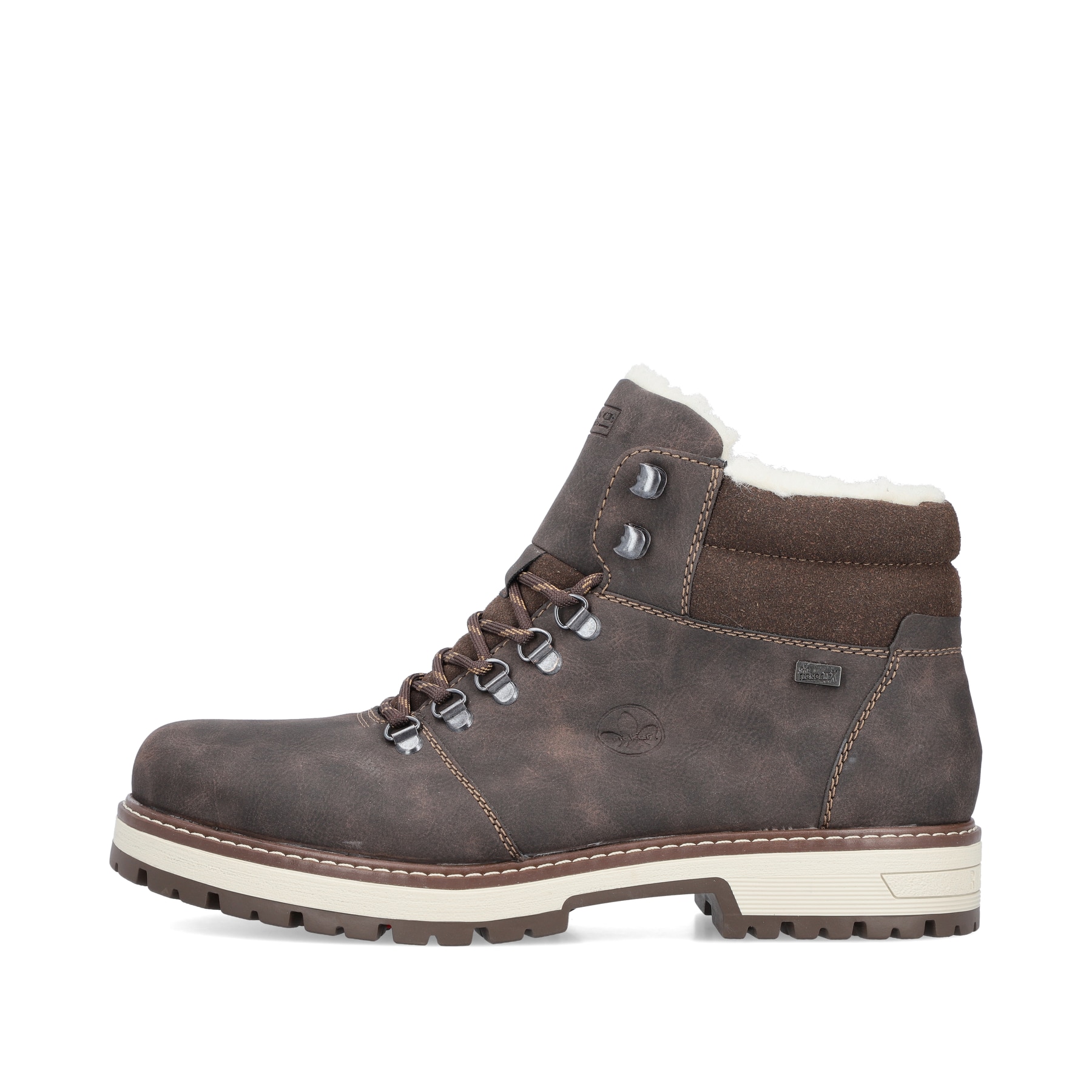 Rieker Herren Schnürstiefel kaffeebraun