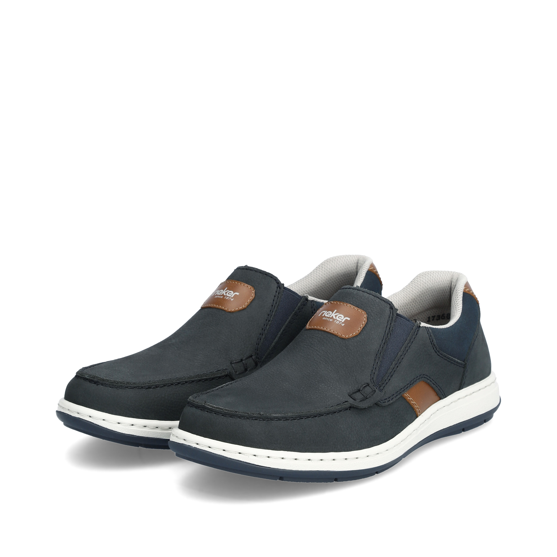 Rieker Herren Slipper marineblau