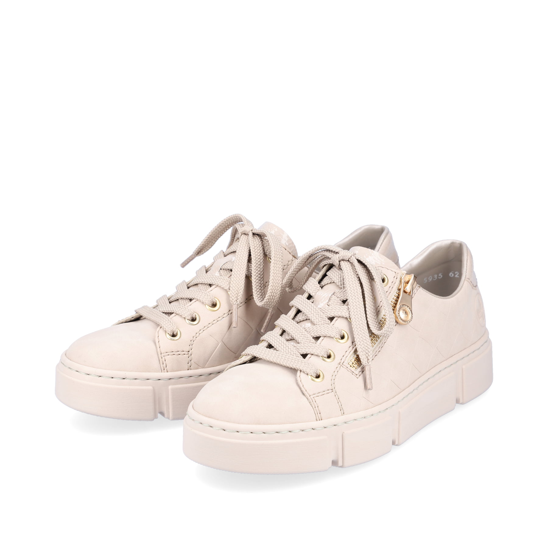 Rieker Damen Sneaker by Rieker cremebeige