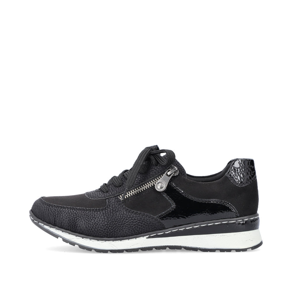 Rieker Damen Sneaker by Rieker tiefschwarz