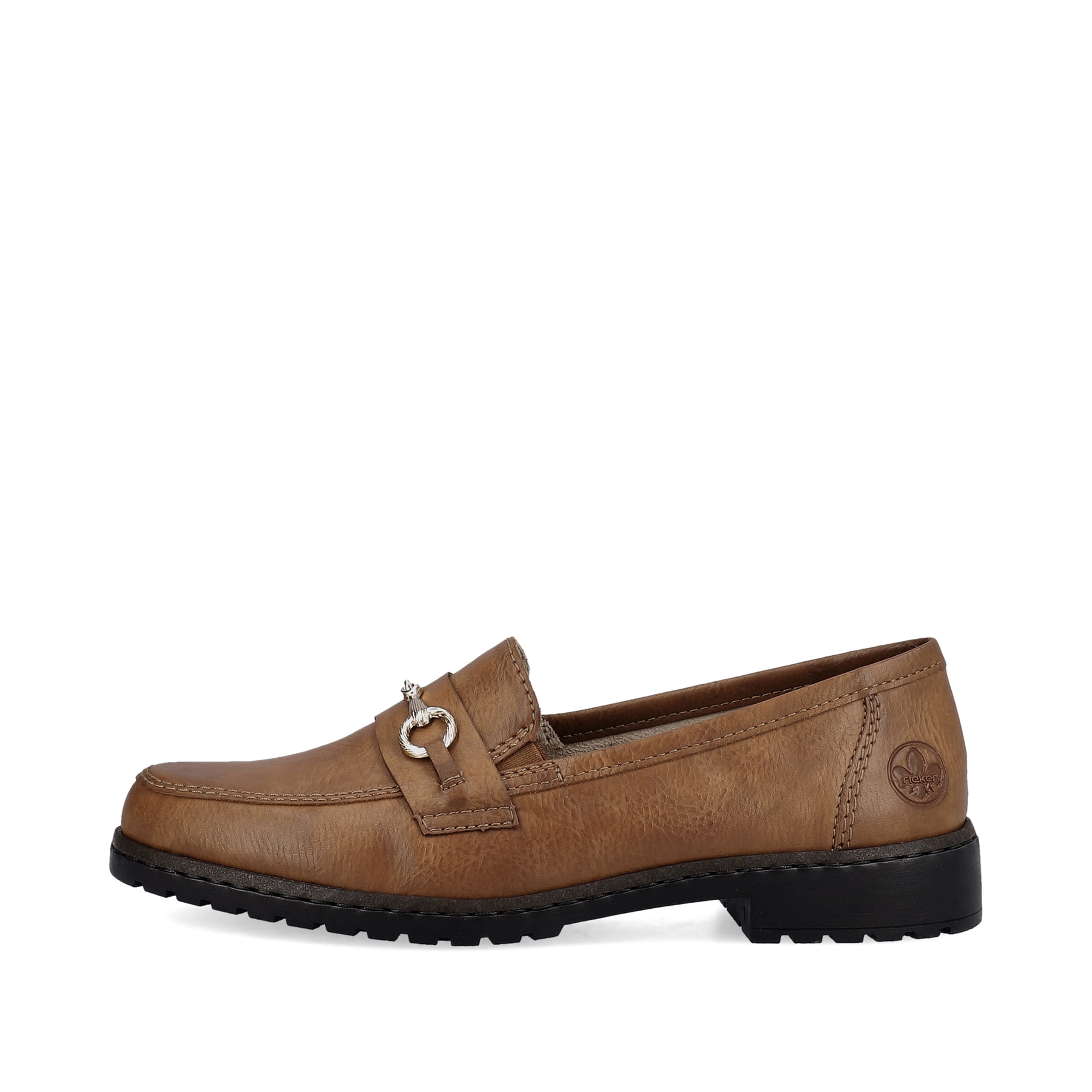 Rieker Damen Loafers nougatbraun