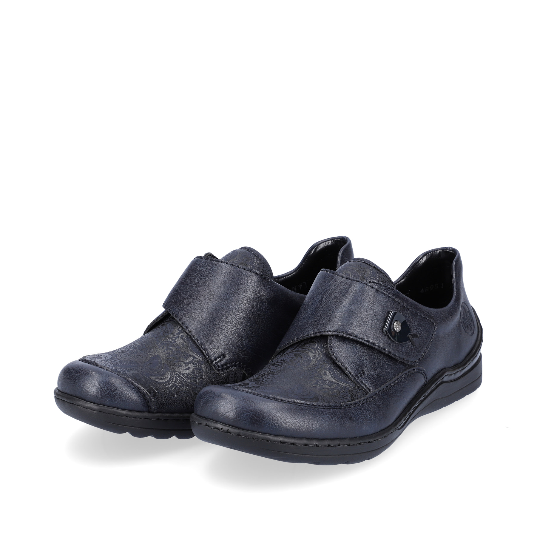 Rieker Damen Slipper dunkelblau