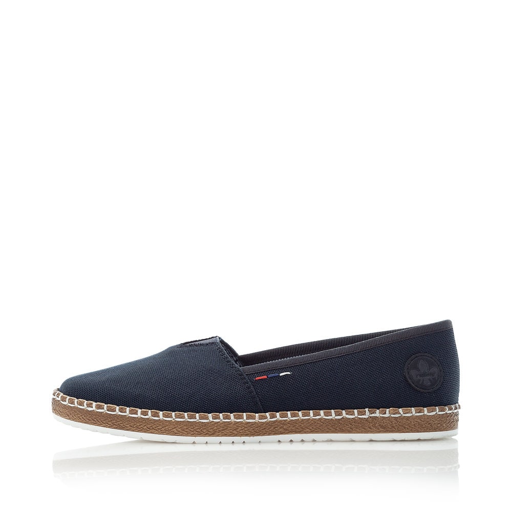Rieker Damen Ballerinas marineblau