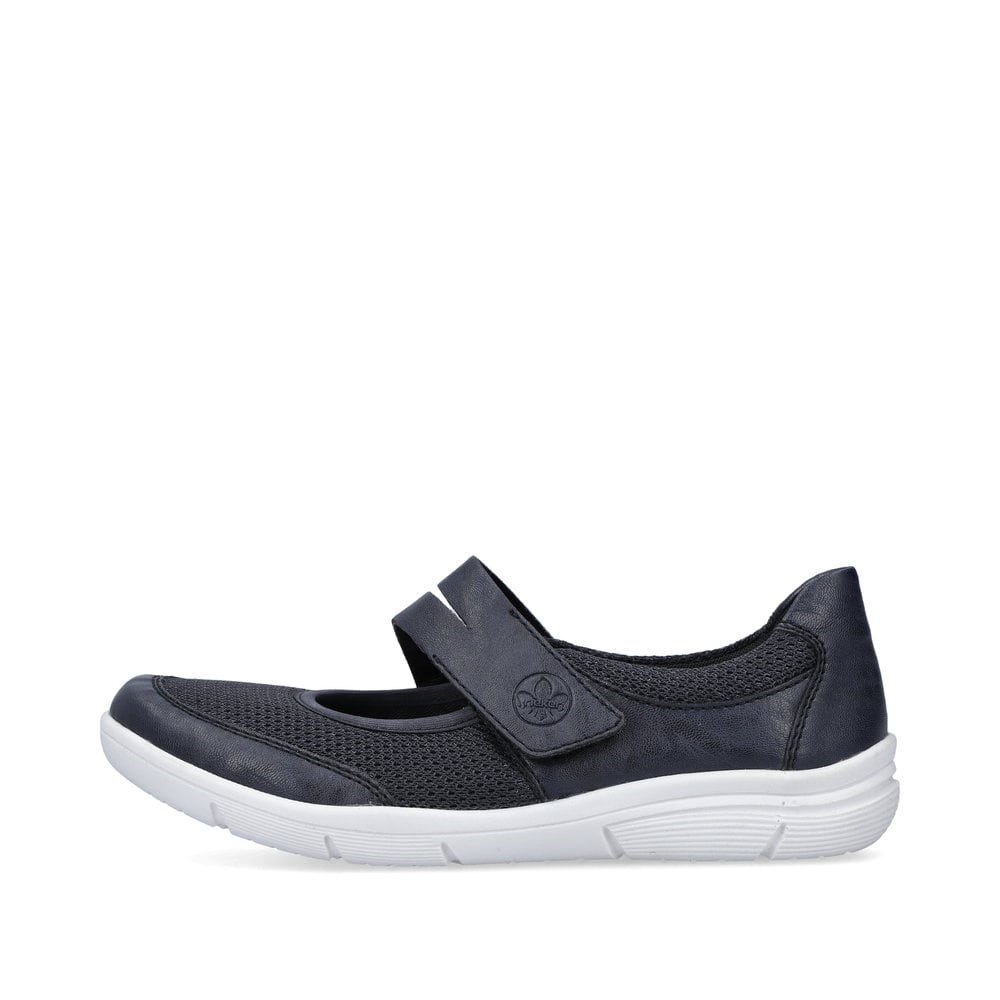 Rieker Damen Slipper dunkelblau