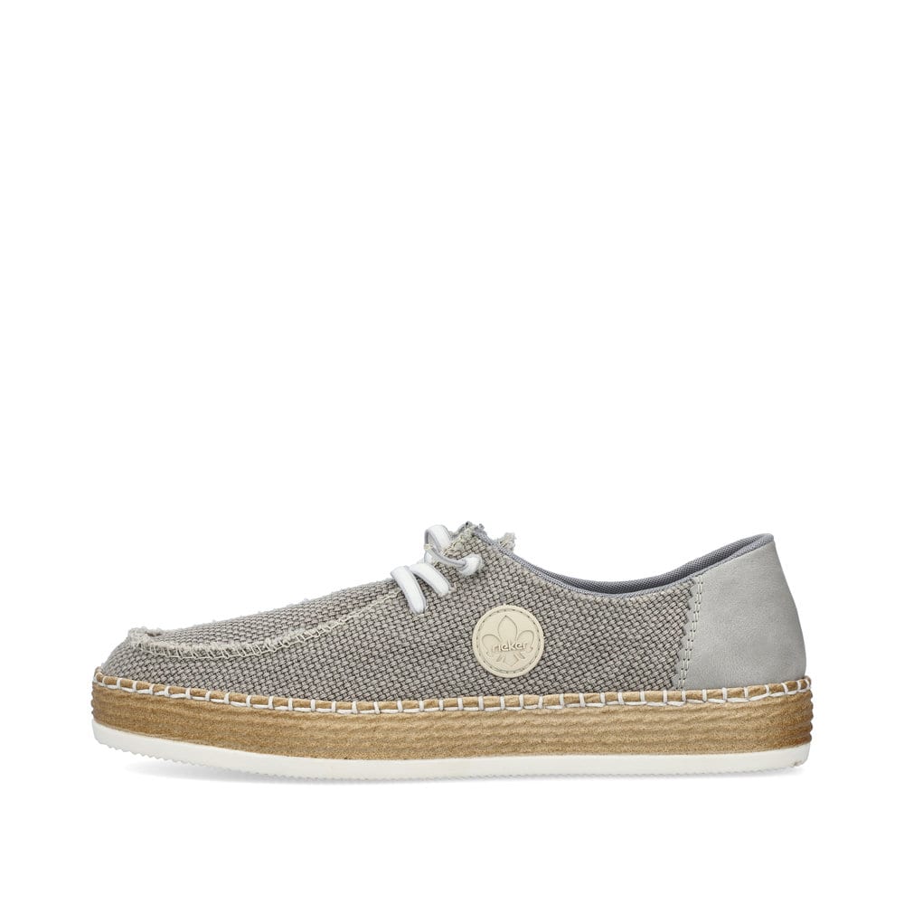 Rieker Damen Slipper stahlbrau