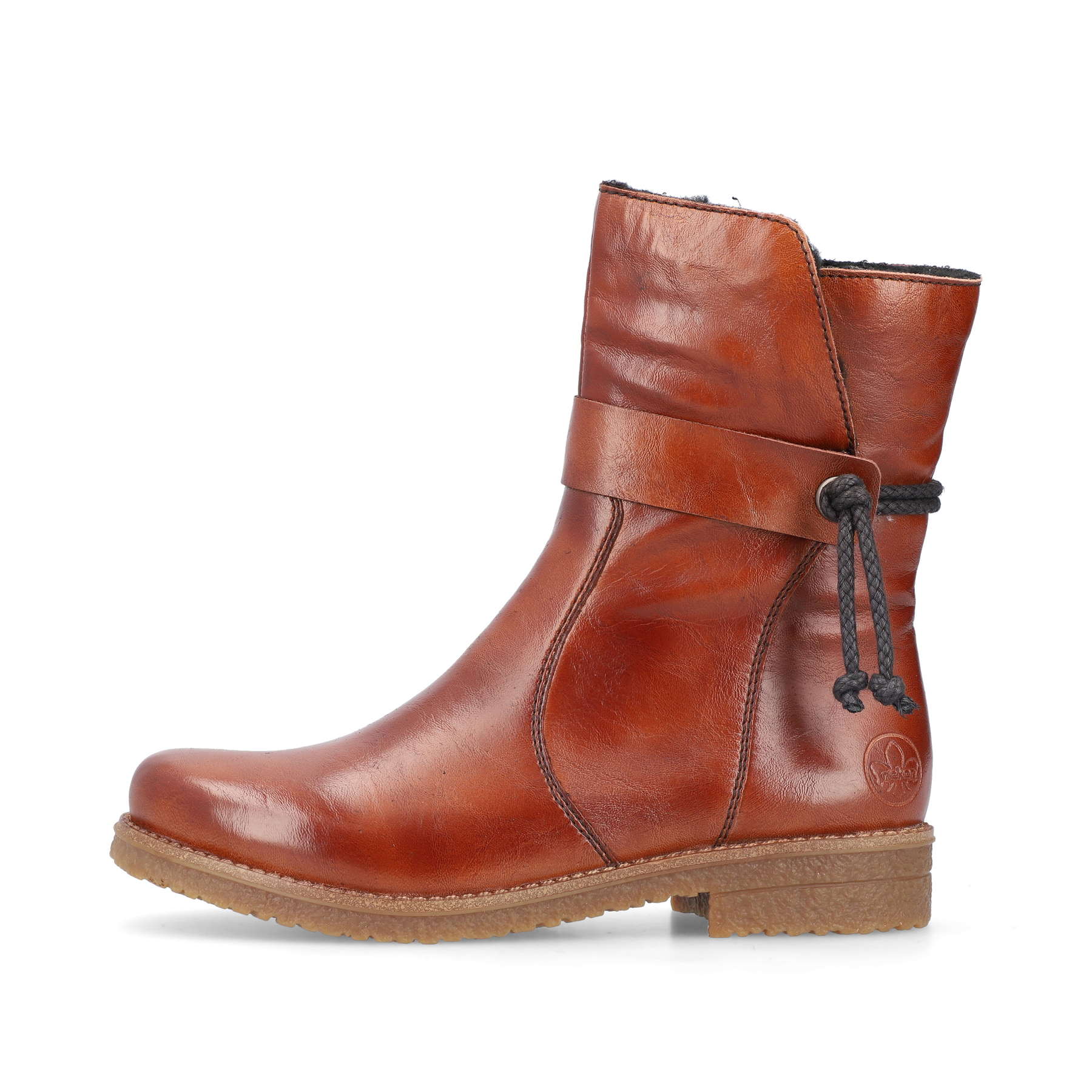 Rieker Damen Kurzstiefel fuchsbraun