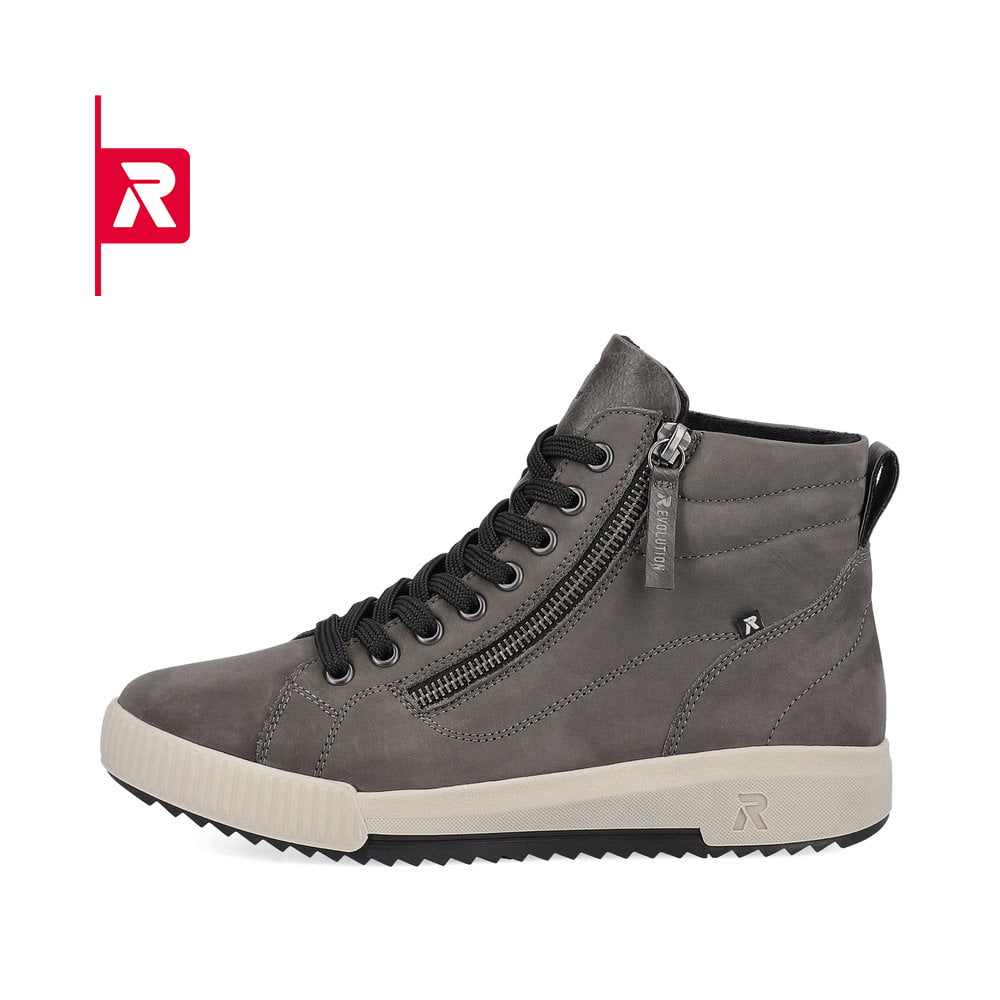 Rieker EVOLUTION Damen Stiefel stone grey