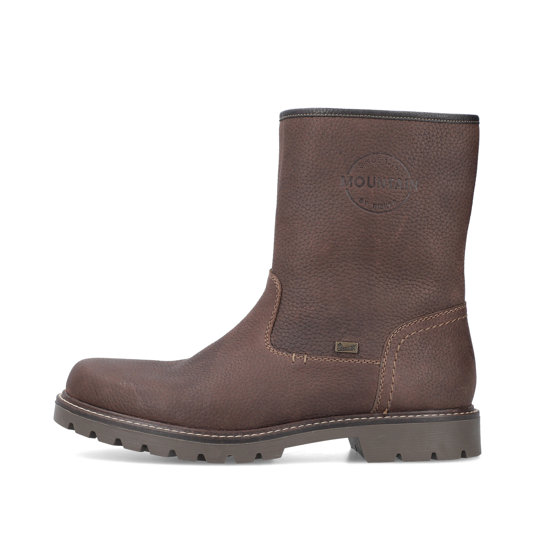 Rieker Herren Kurzstiefel schwarzbraun