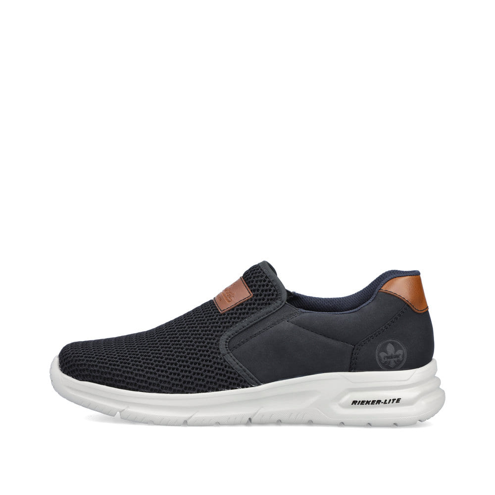 Rieker Herren Slipper marineblau
