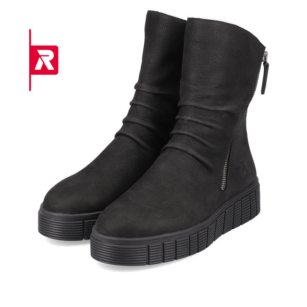 Rieker EVOLUTION Damen Stiefel deep black