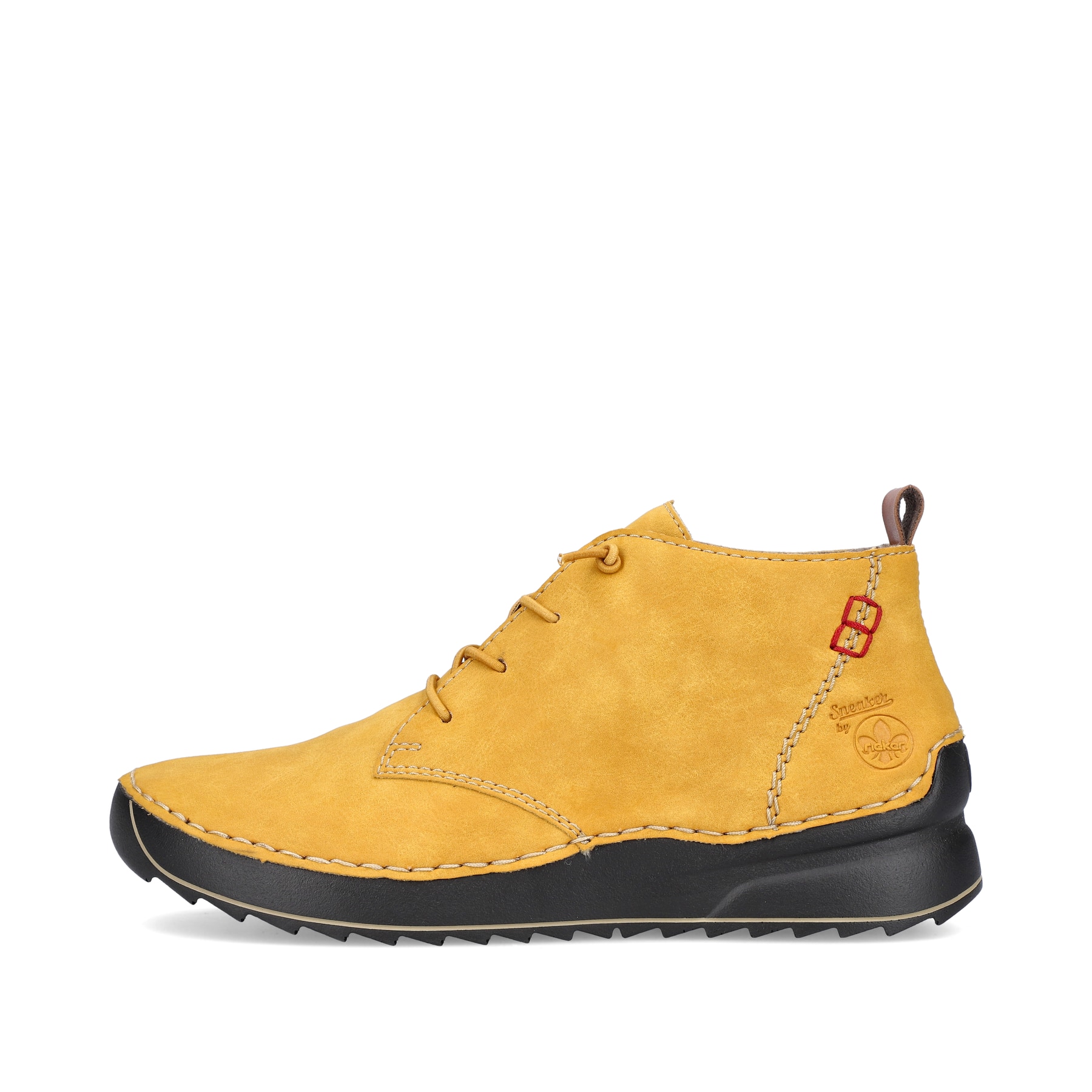 Rieker Damen Schnürschuhe sonnengelb