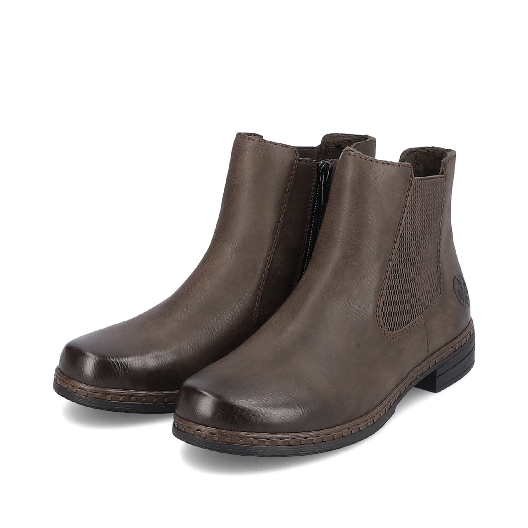 Rieker Damen Chelsea Boots nussbraun