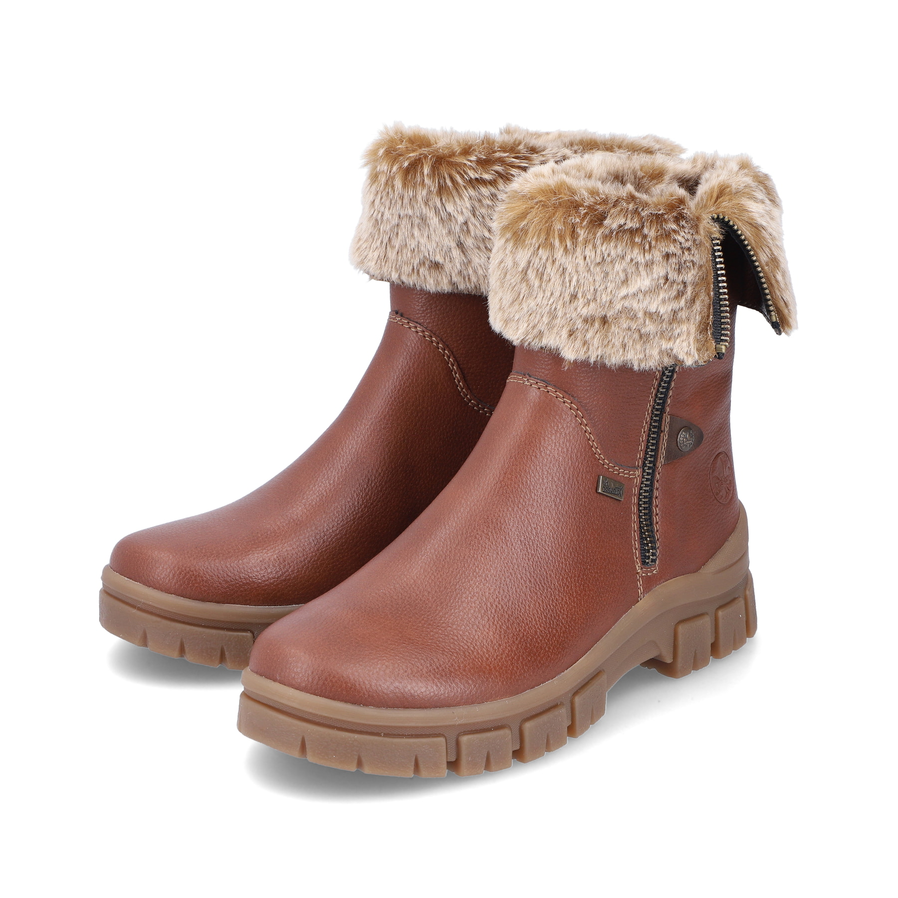 Rieker Damen Kurzstiefel noisette