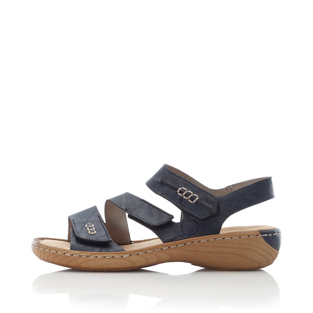 Rieker Damen Sandalen pazifikblau