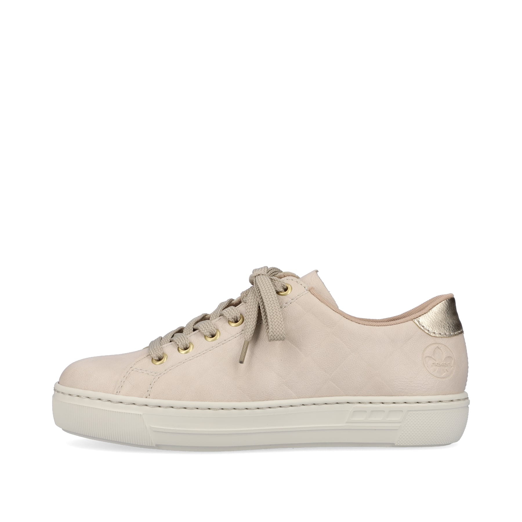 Rieker Damen Sneaker hellbeige