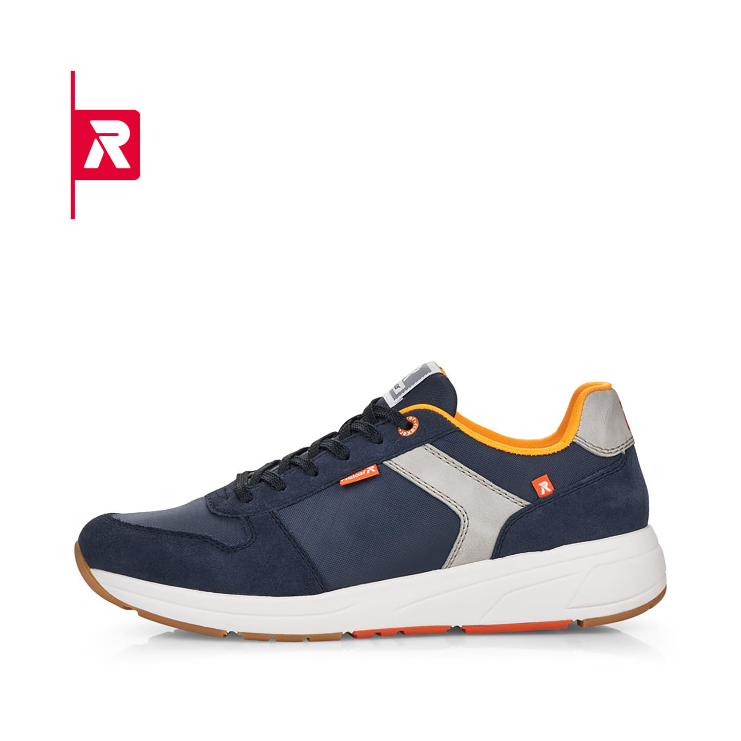 Rieker EVOLUTION Herren Sneaker navy-blue steel-grey