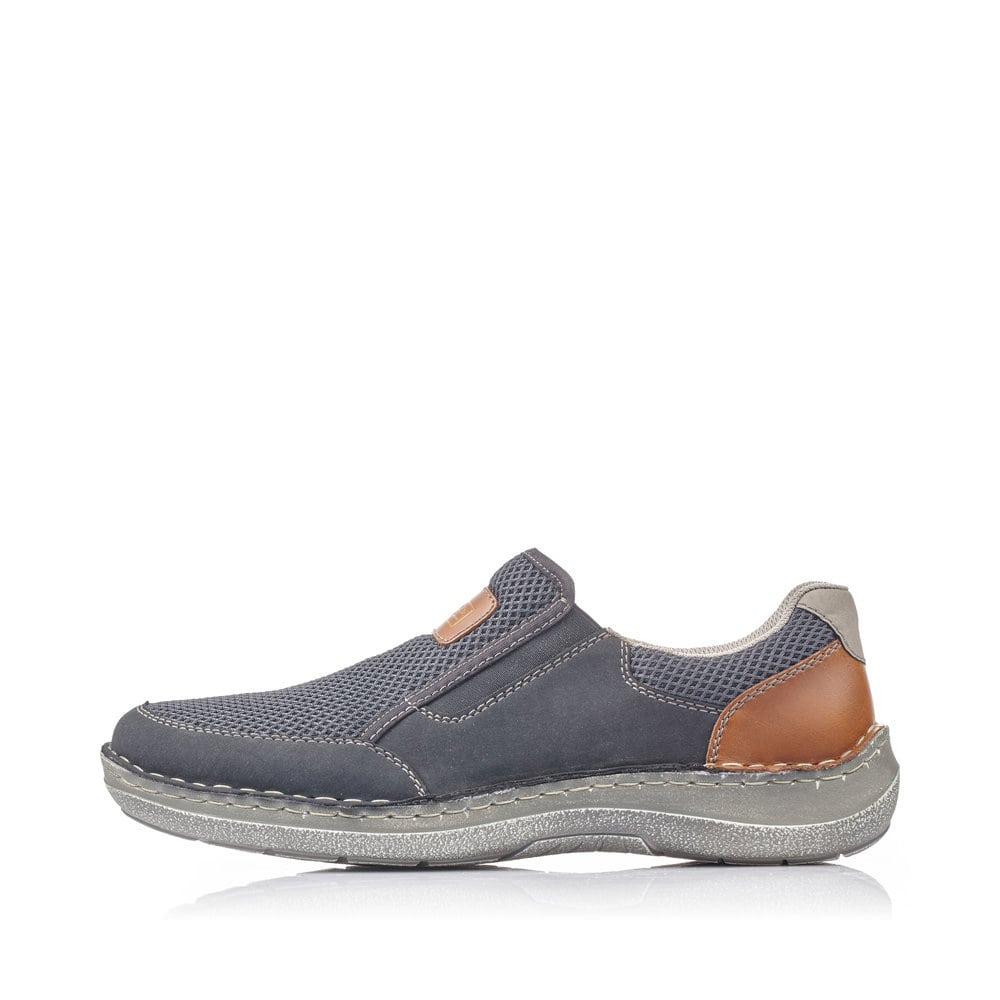 Rieker Herren Slipper marineblau