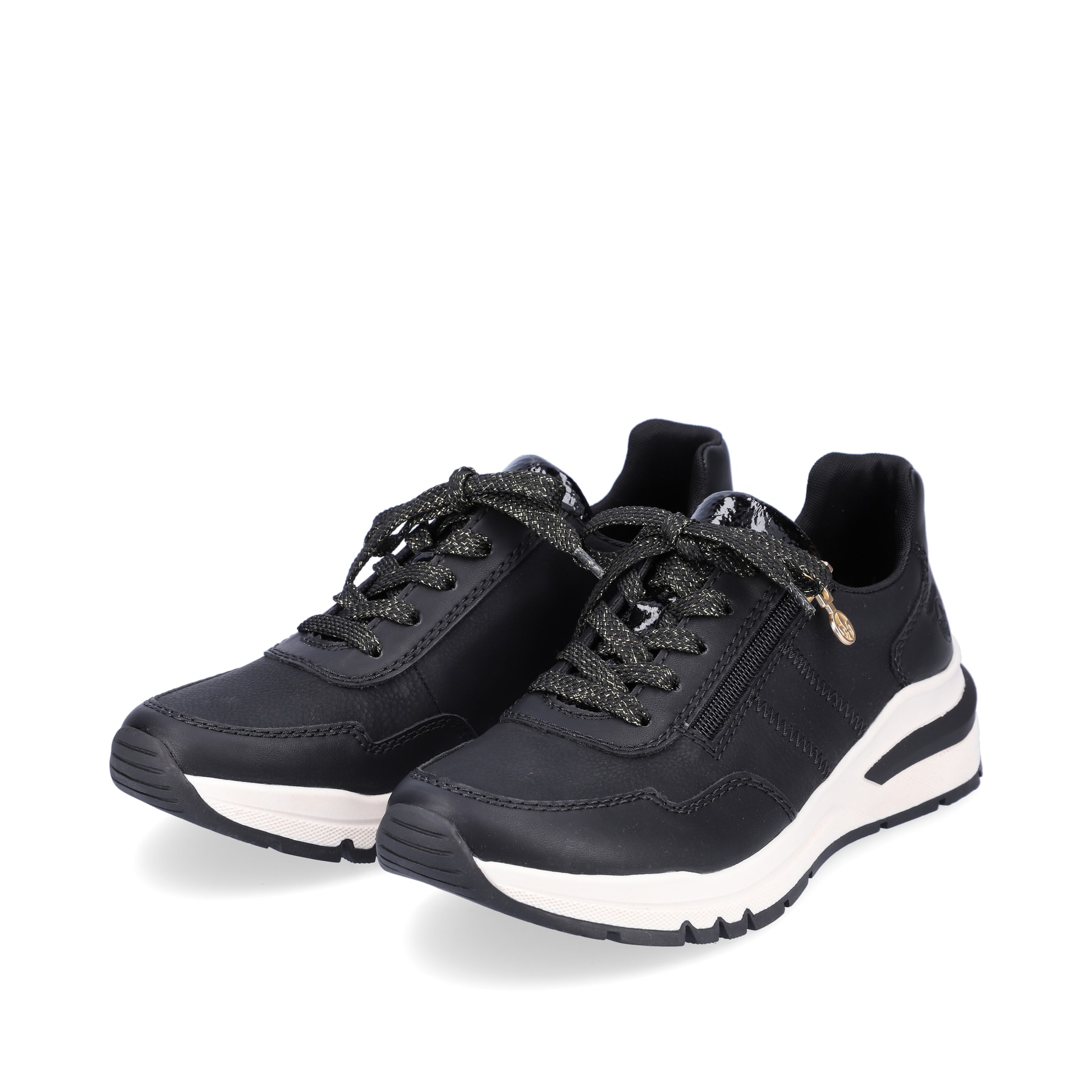 Rieker Damen Sneaker by Rieker nachtschwarz