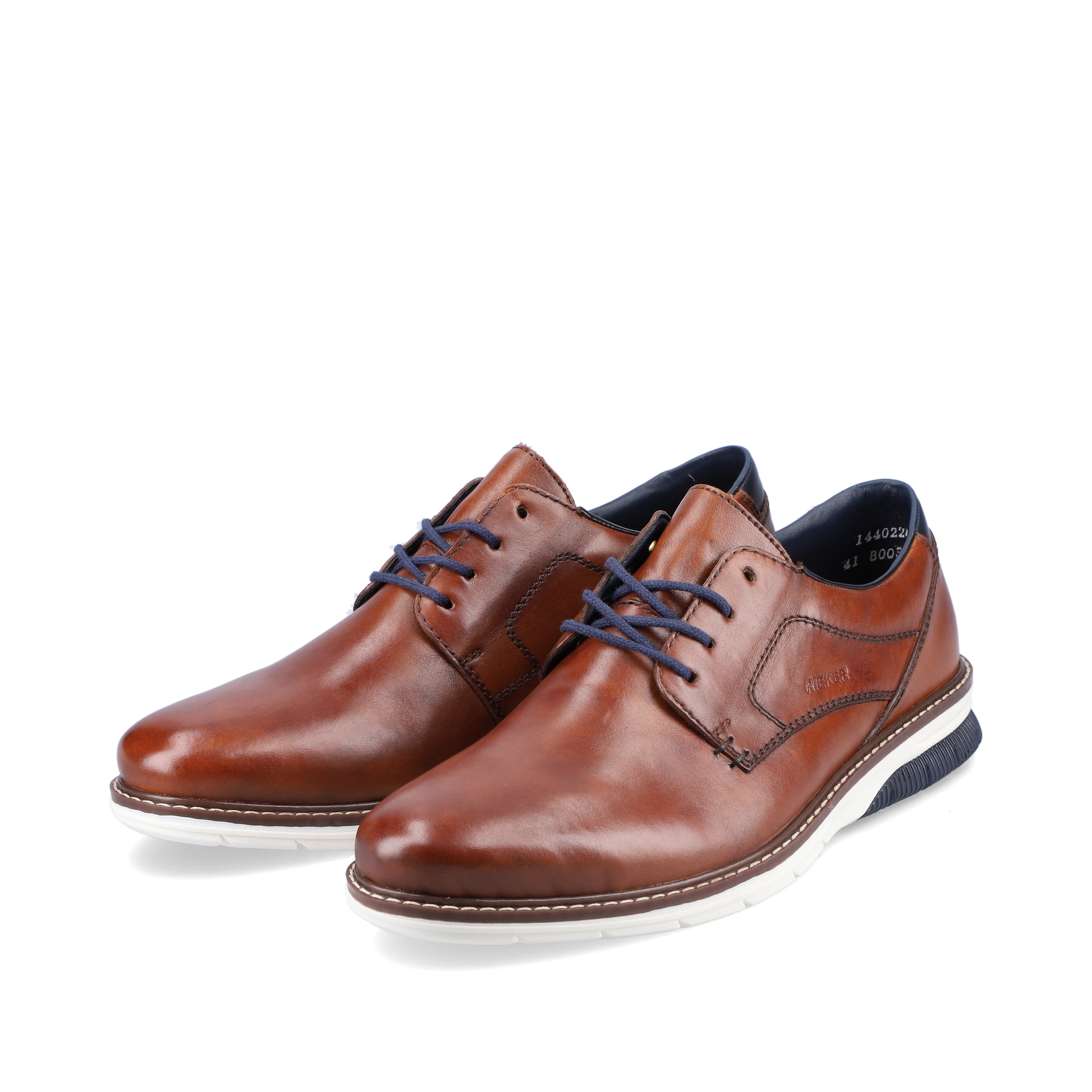 Rieker Herren Schnürschuhe kastanienbraun