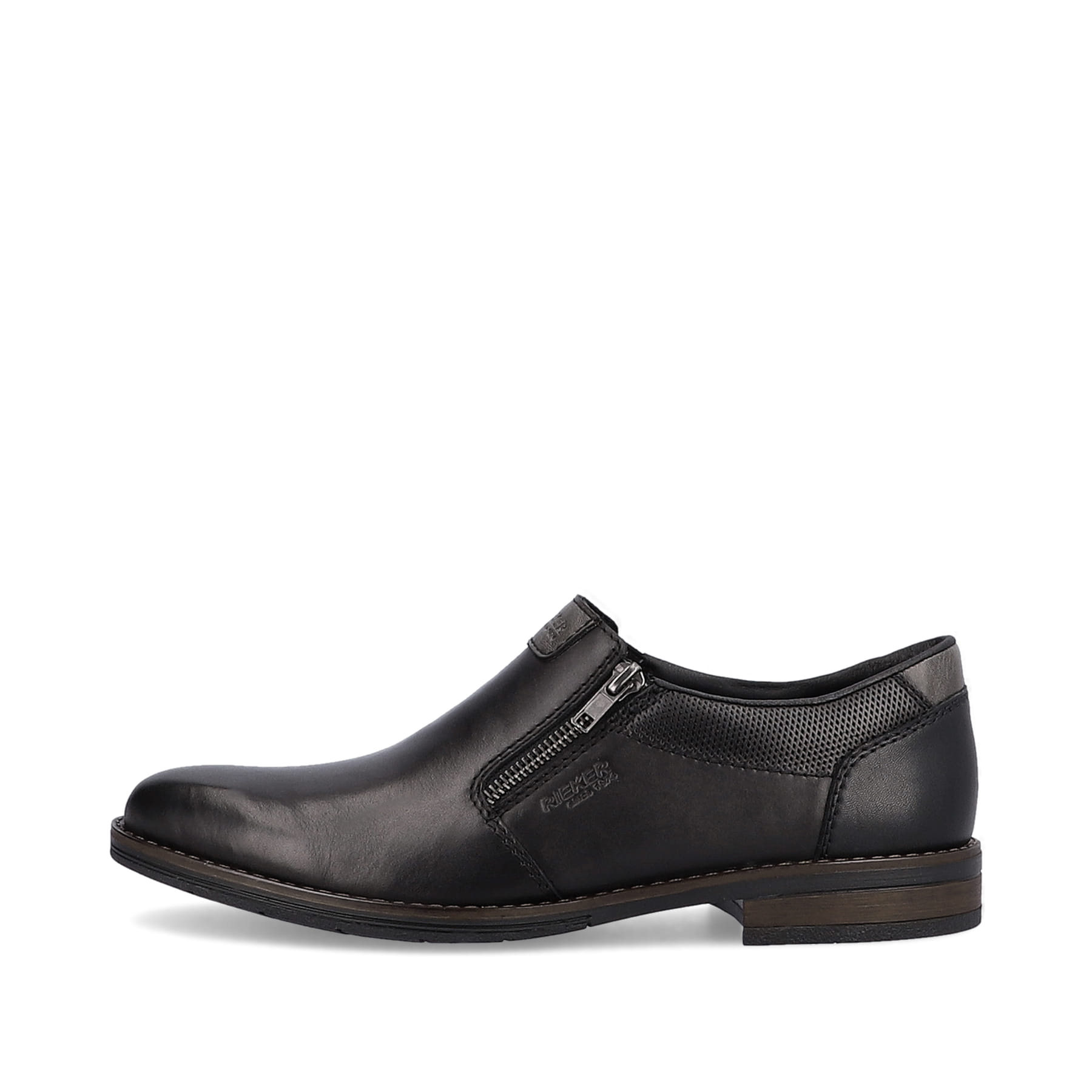 Rieker Herren Slipper nachtschwarz