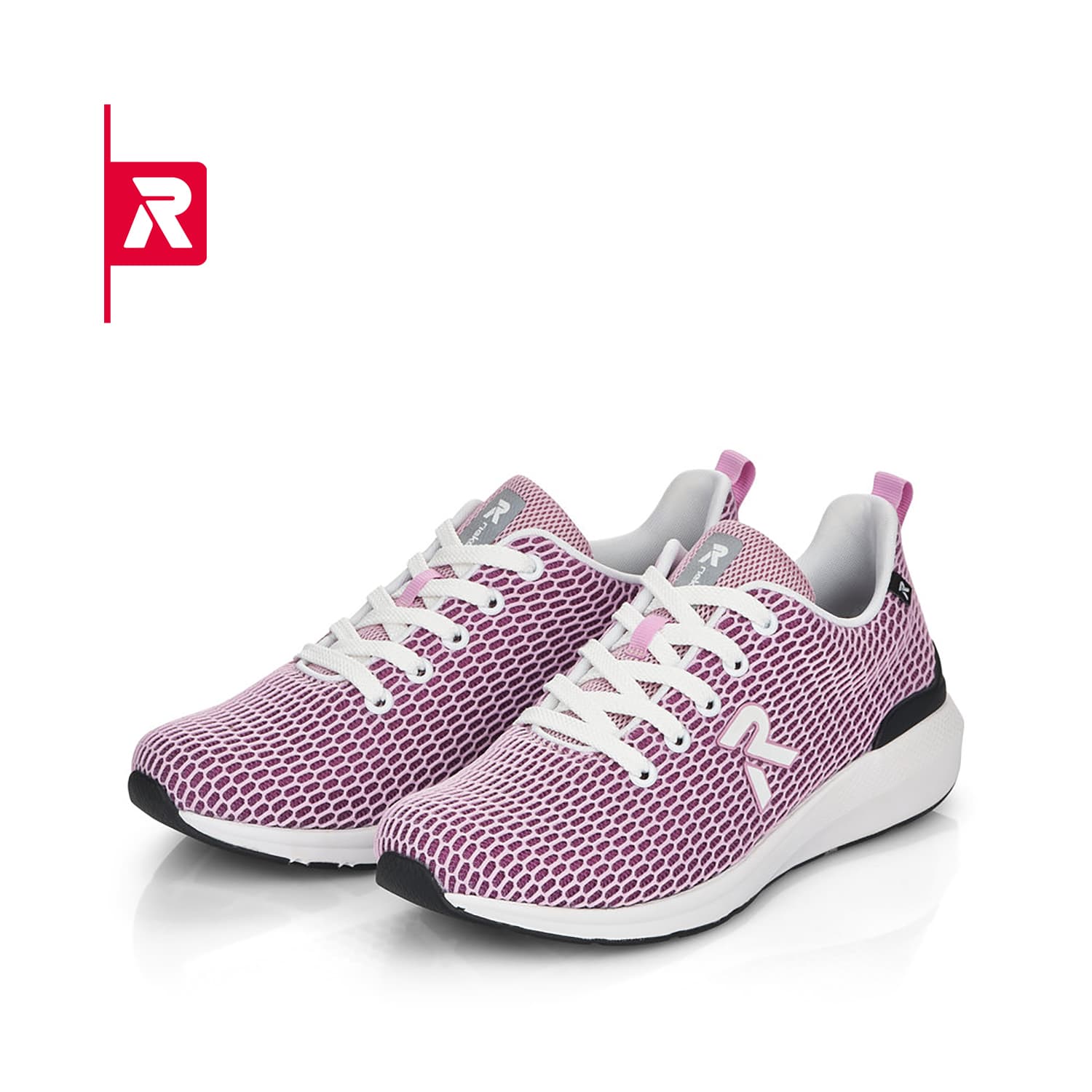 Rieker EVOLUTION Damen Sneaker soft pink