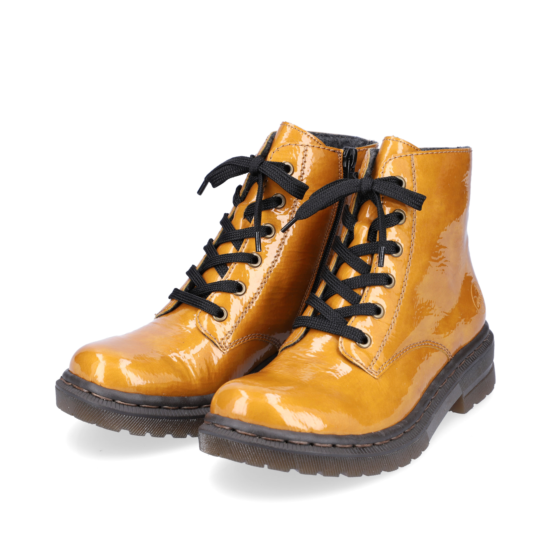 Rieker Damen Biker Boots honiggelb