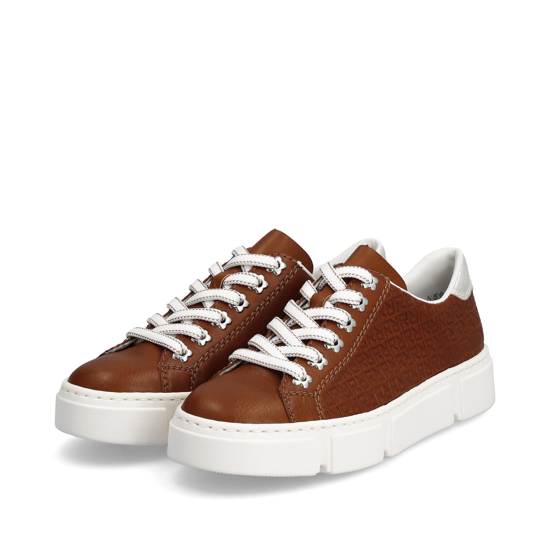 Rieker Damen Sneaker holzbraun