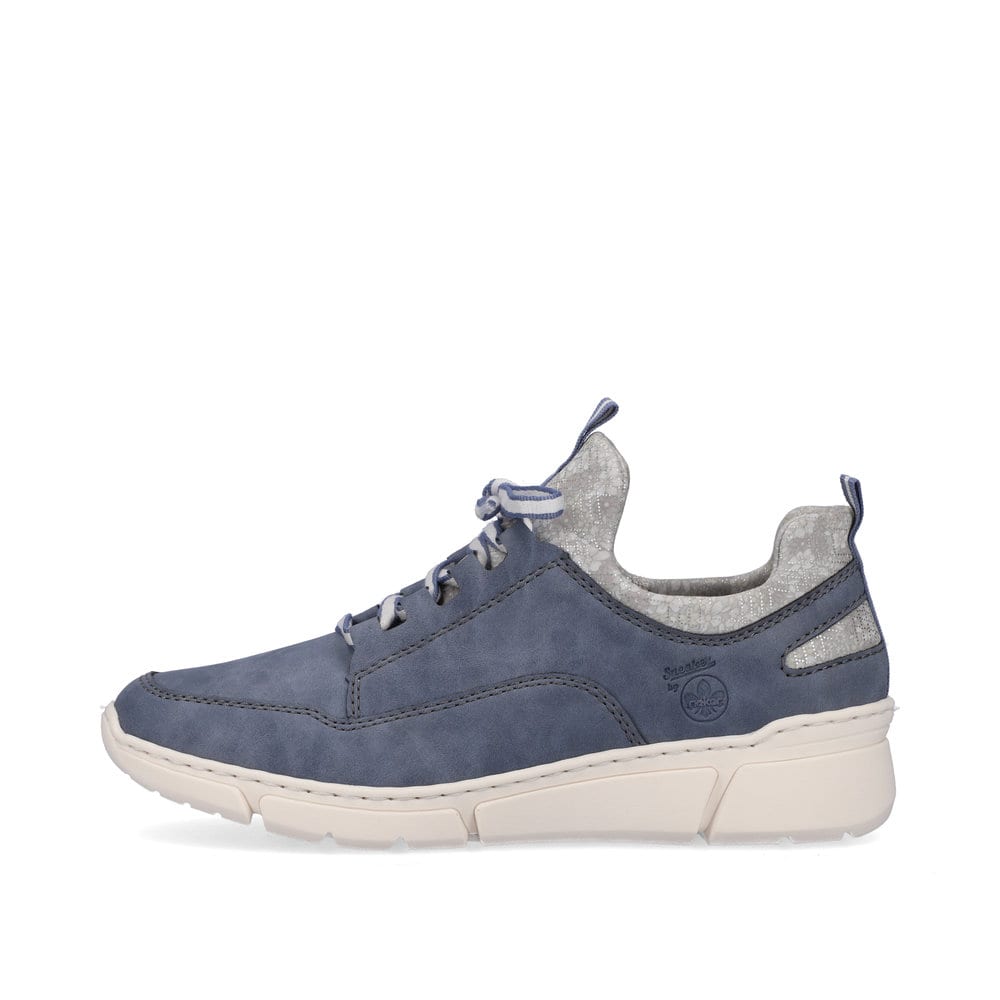 Rieker Damen Slipper meeresblau