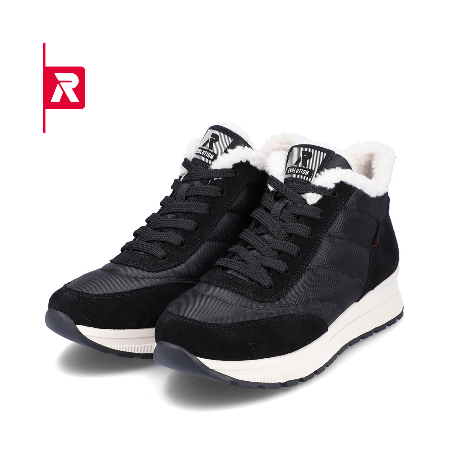Rieker EVOLUTION Damen Stiefel carbon-black pearl
