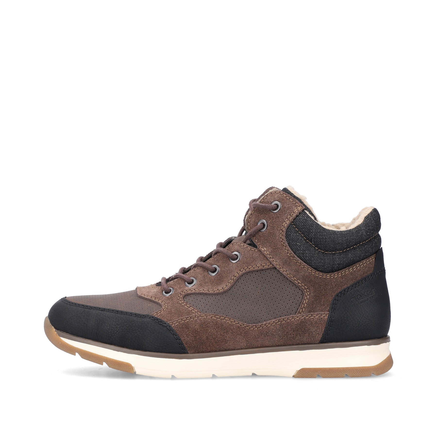Rieker Herren Schnürstiefel nussbraun