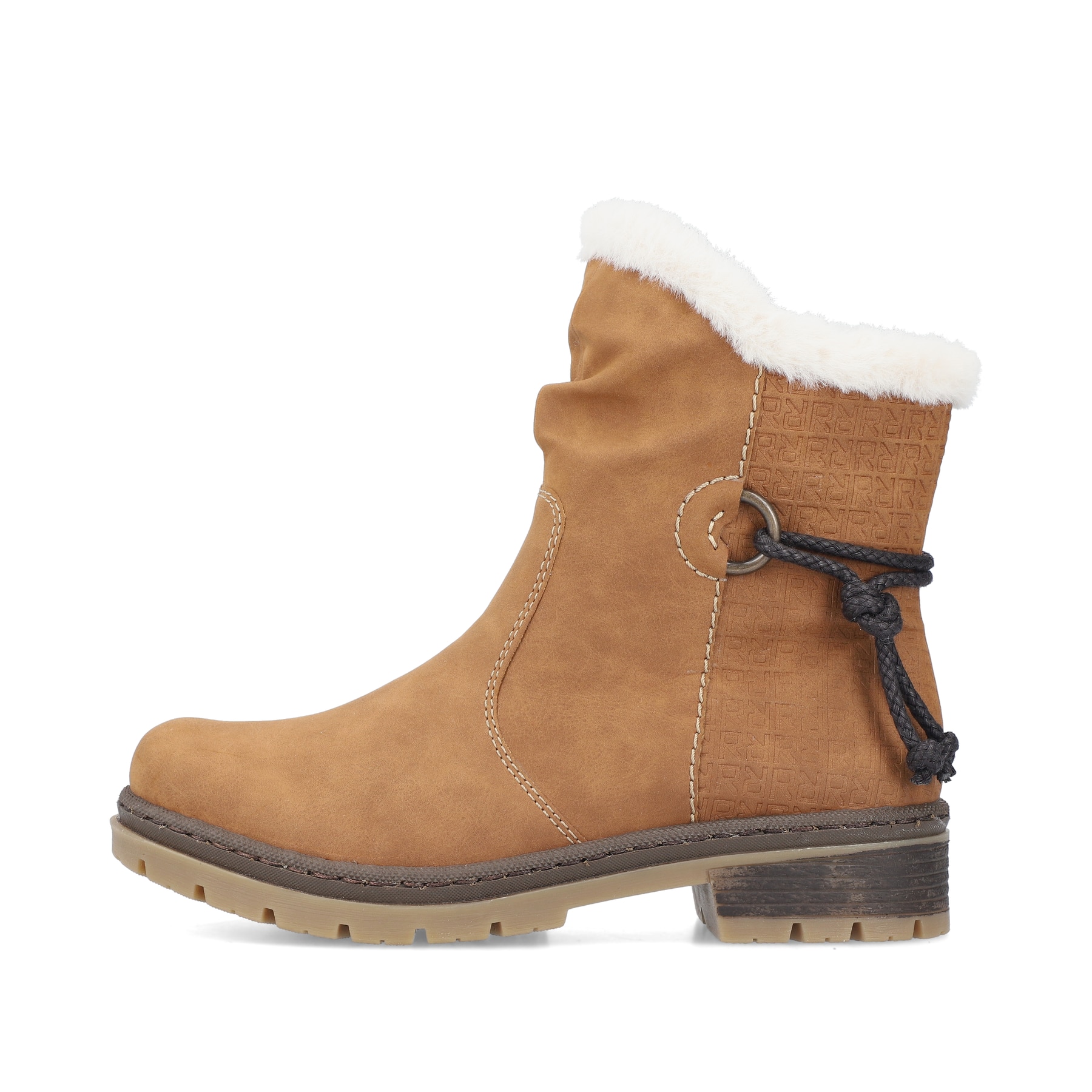 Rieker Damen Kurzstiefel kamelbraun