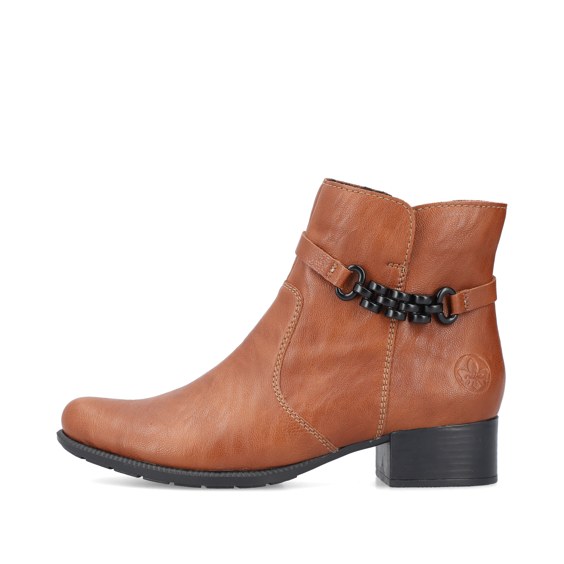 Rieker Damen Stiefeletten fuchsbraun
