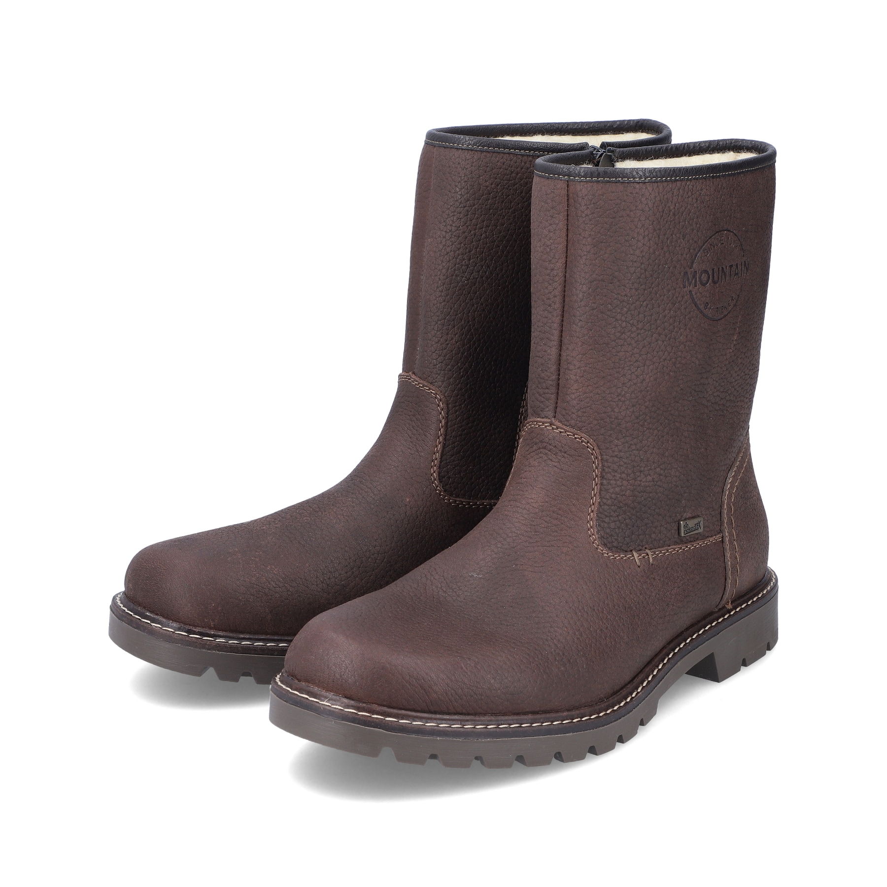 Rieker Herren Kurzstiefel schwarzbraun