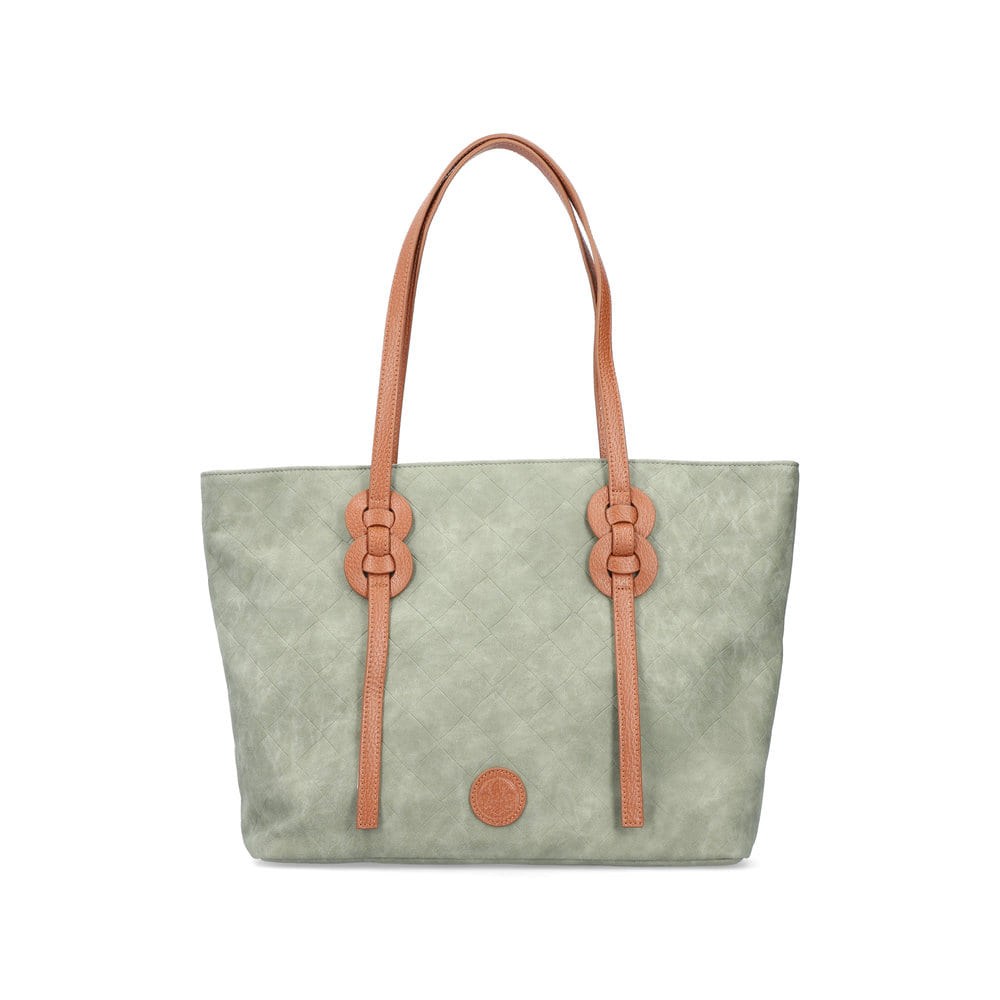 Rieker Damen Shopper khakigrün