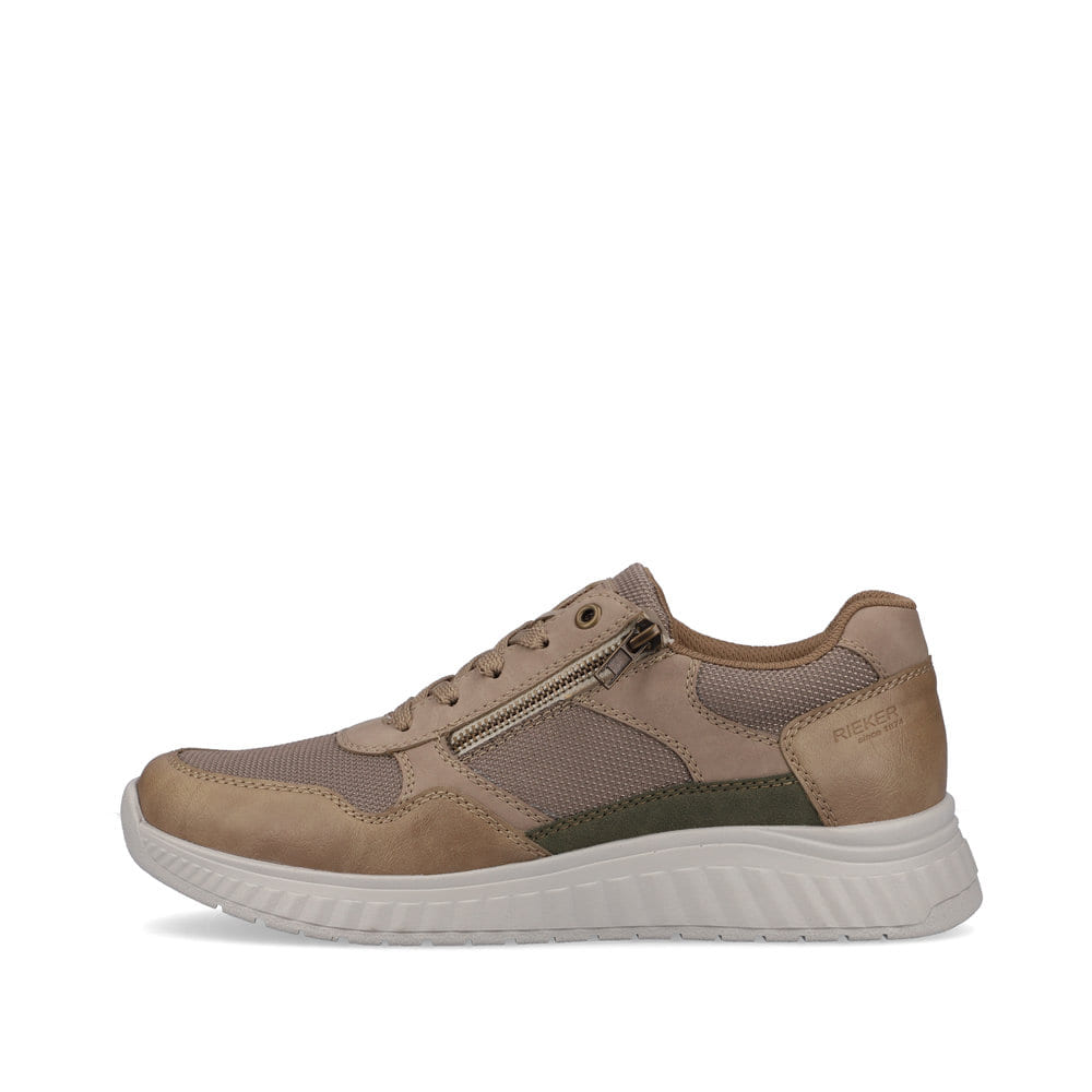 Rieker Herren Sneaker by Rieker beige-reinweiß